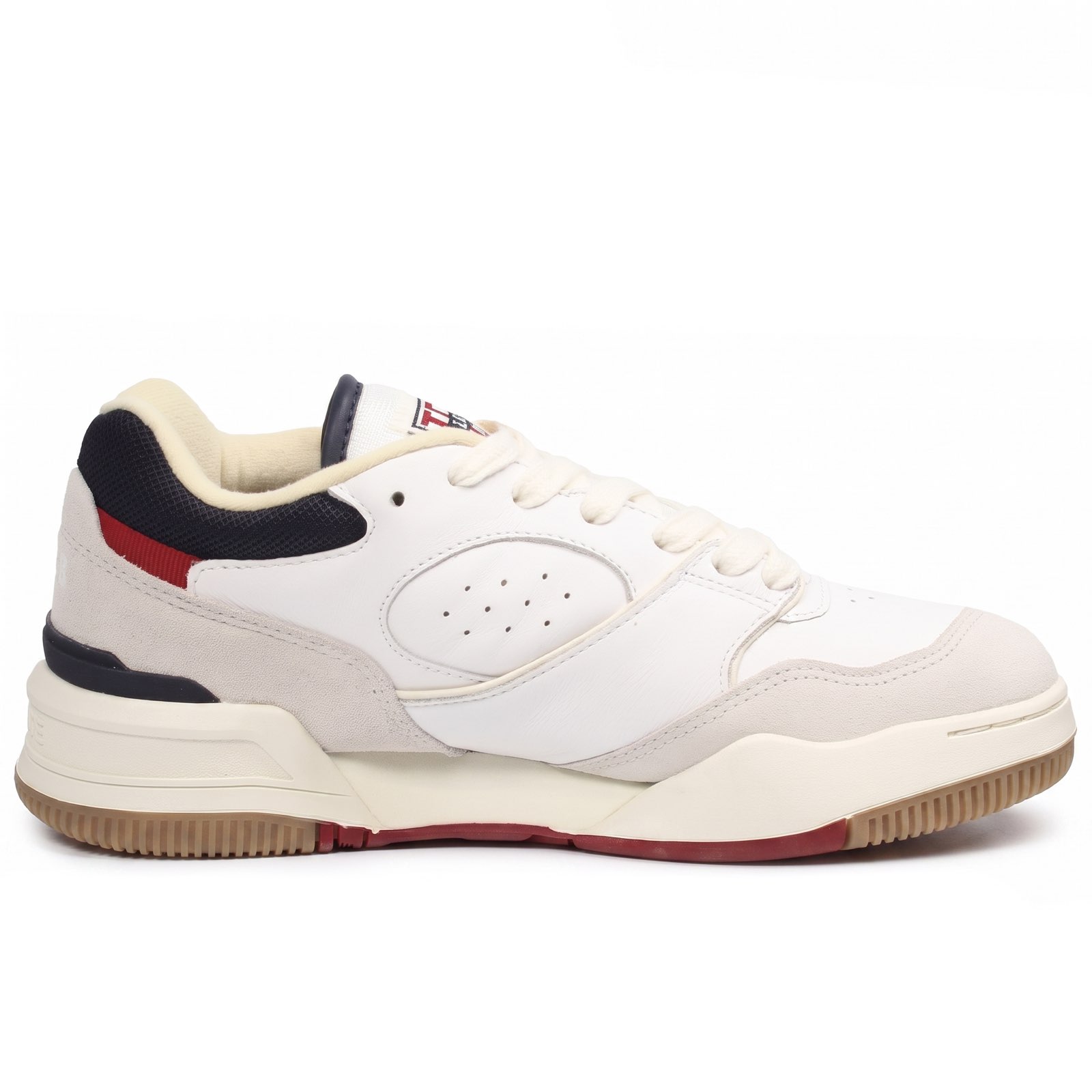 LACOSTE Lineshot  - Sneakers in Pelle Uomo bianco Foto 3