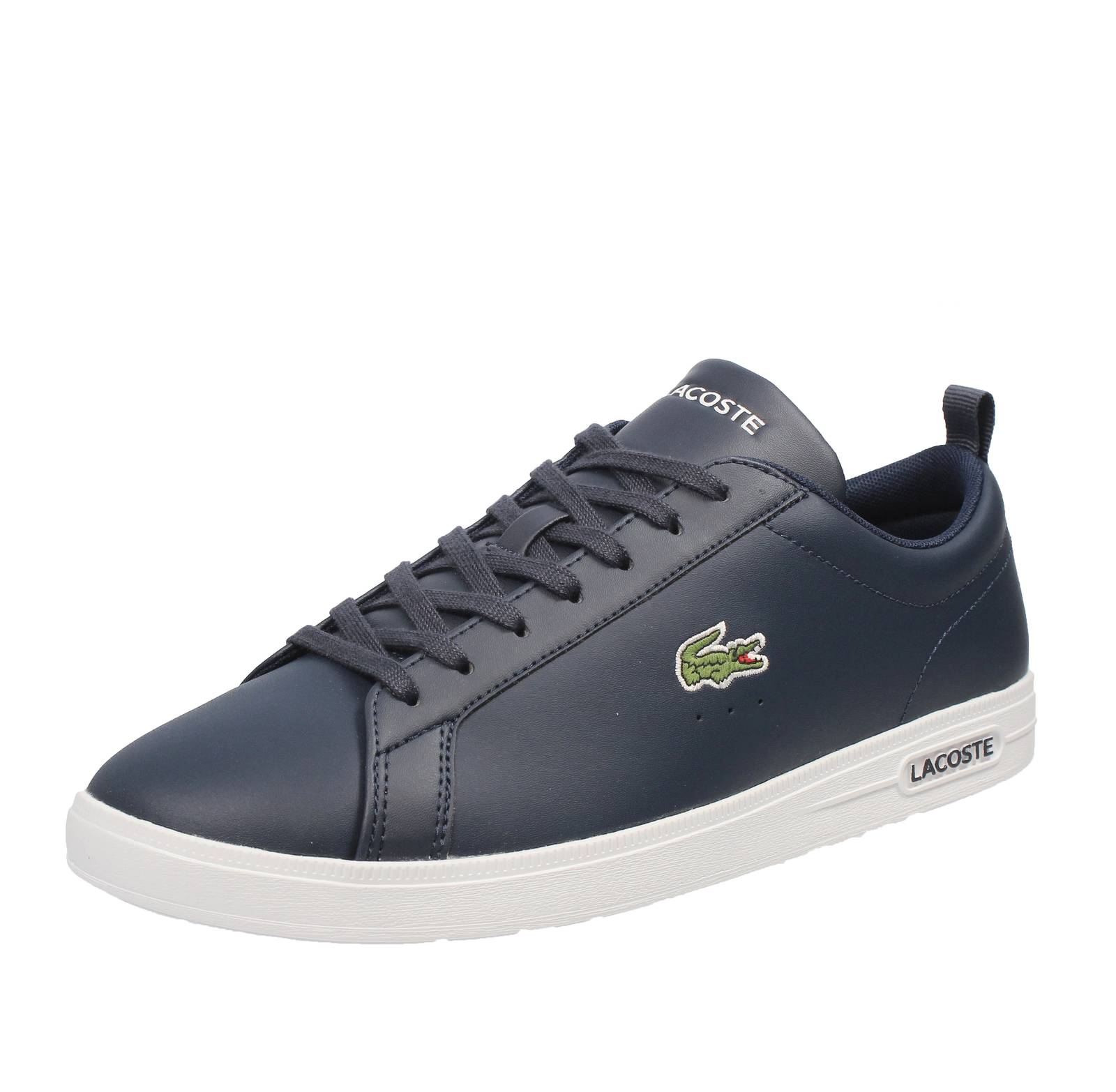 Lacoste Court Base Blu - Uomo Scarpe Sneakers Casual - Zdjęcie 4 z 4