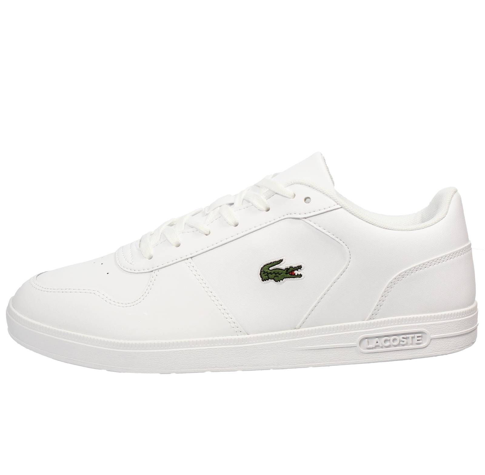 LACOSTE T Base - Sneakers basses en cuir Homme blanc Photo 3