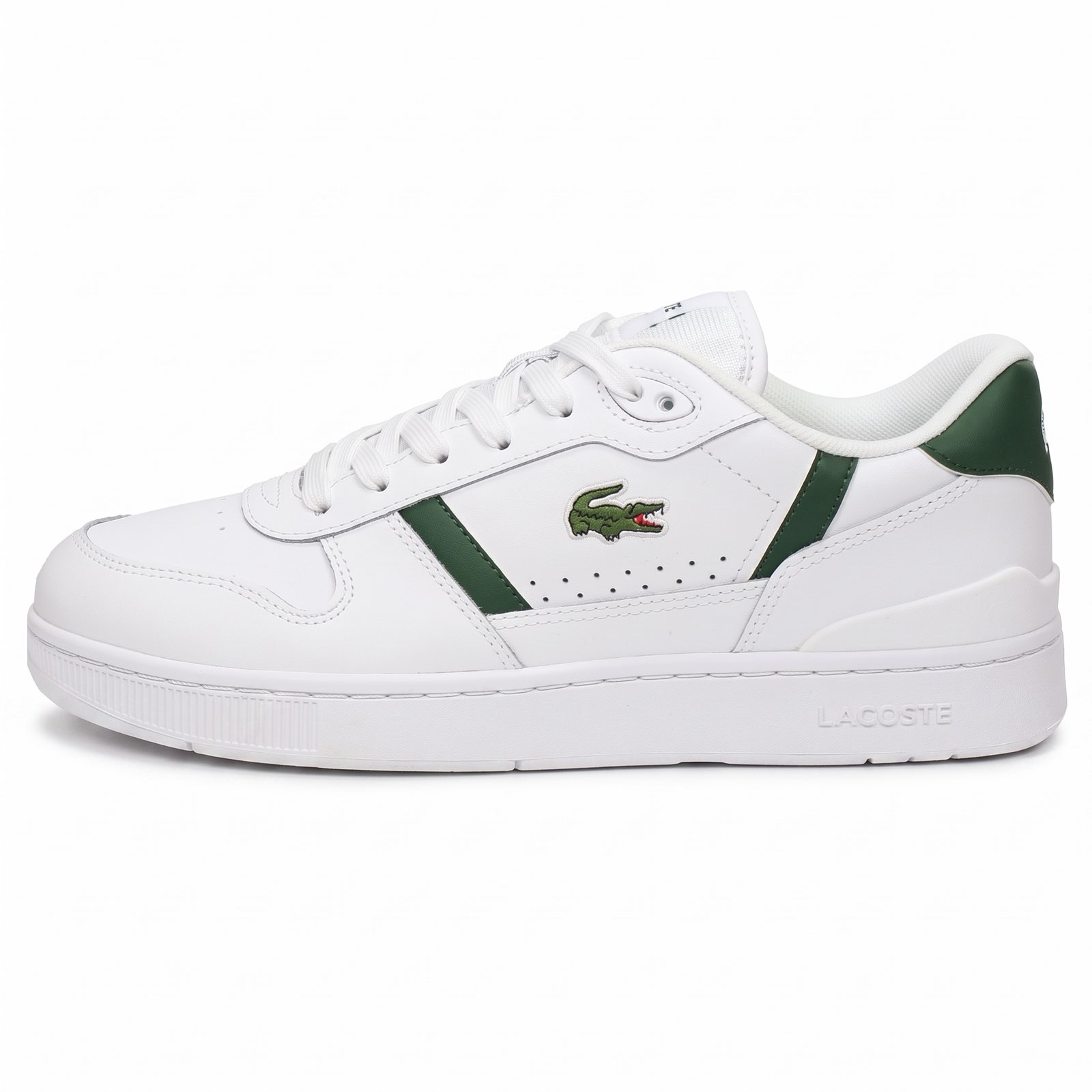 LACOSTE T- Clip Set - Sneakers basse in Pelle Uomo bianco Foto 4