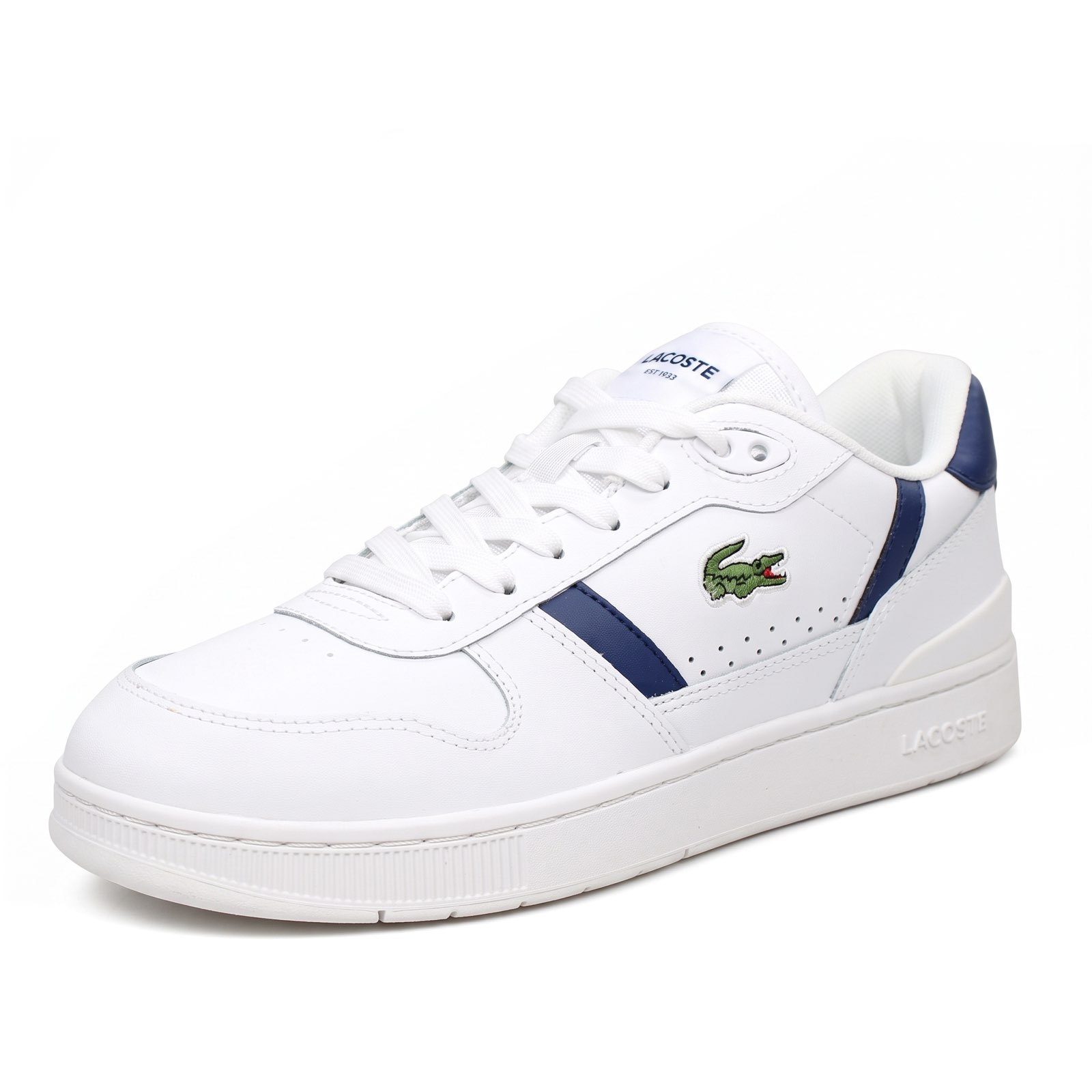 LACOSTE T-Clip Set - Sneakers basses en cuir Homme blanc