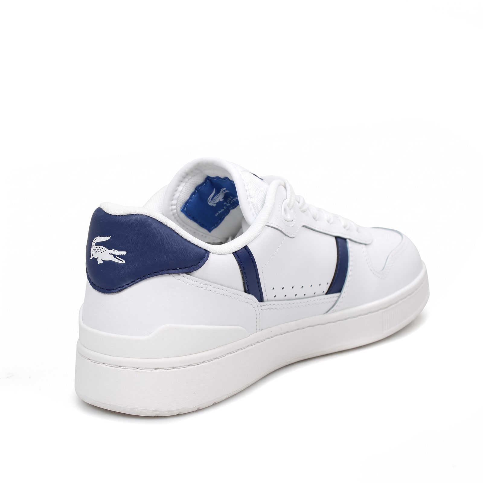 LACOSTE T- Clip Set - Sneakers basse in Pelle Uomo bianco Foto 6