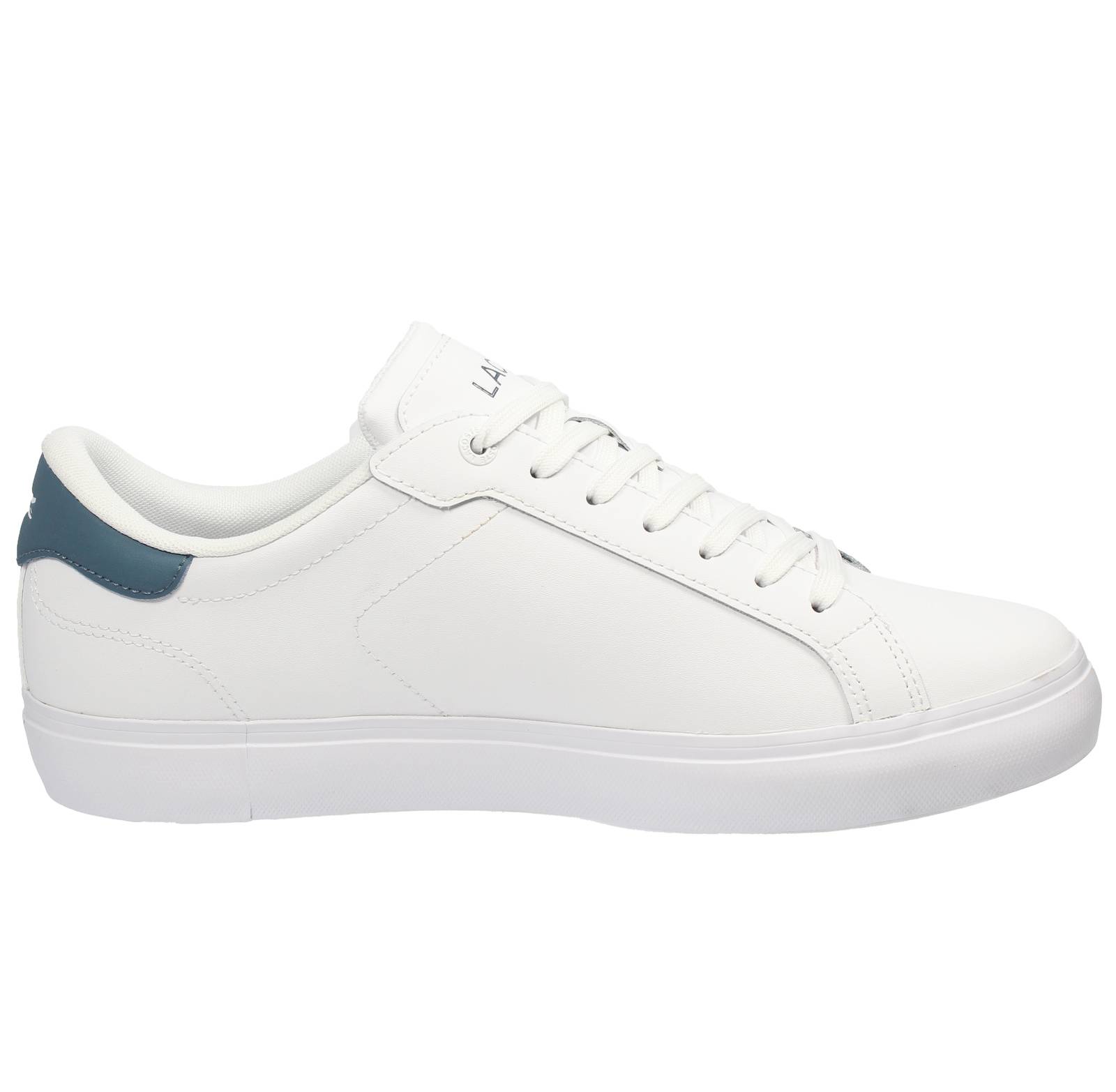 LACOSTE Powercourt - Sneakers in Pelle Uomo bianco Foto 2