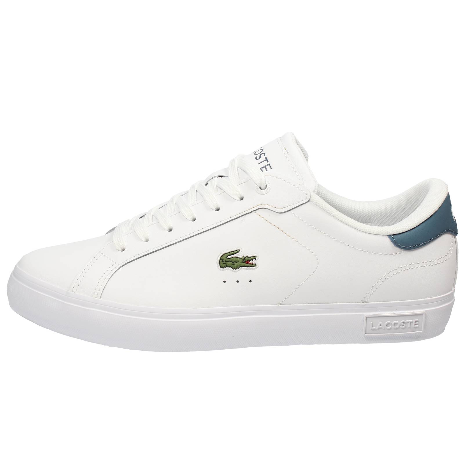LACOSTE Powercourt - Sneakers in Pelle Uomo bianco Foto 3