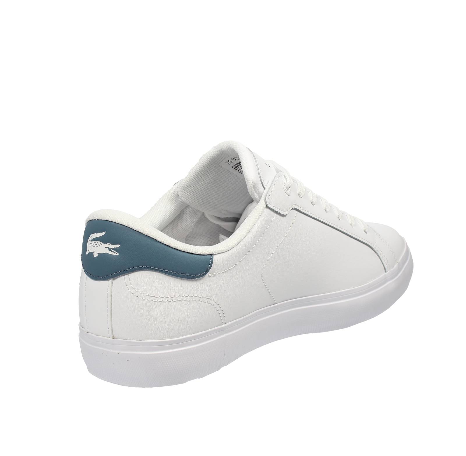 LACOSTE Powercourt - Sneakers in Pelle Uomo bianco Foto 4