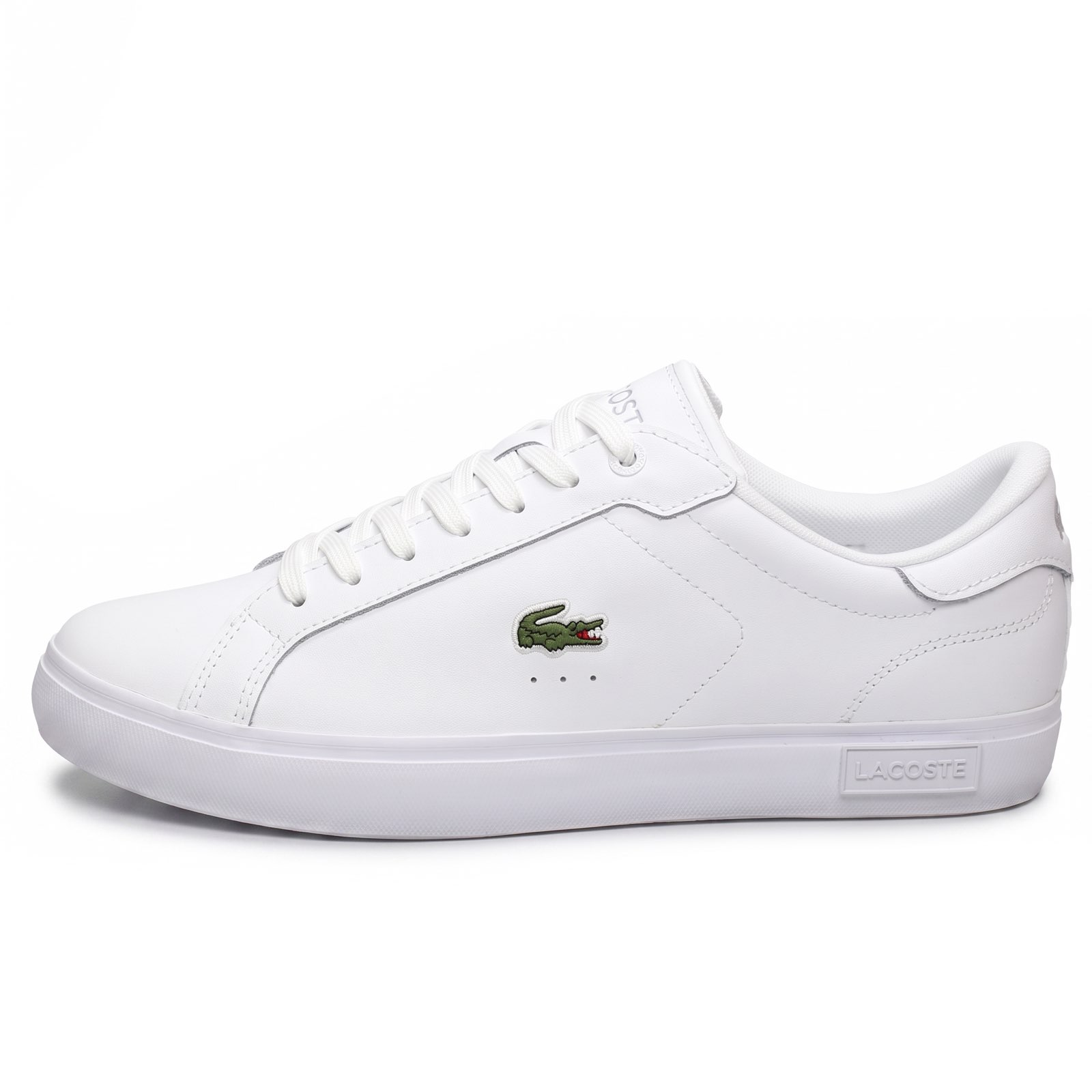 LACOSTE Powercourt - Sneakers in Pelle Uomo bianco Foto 4
