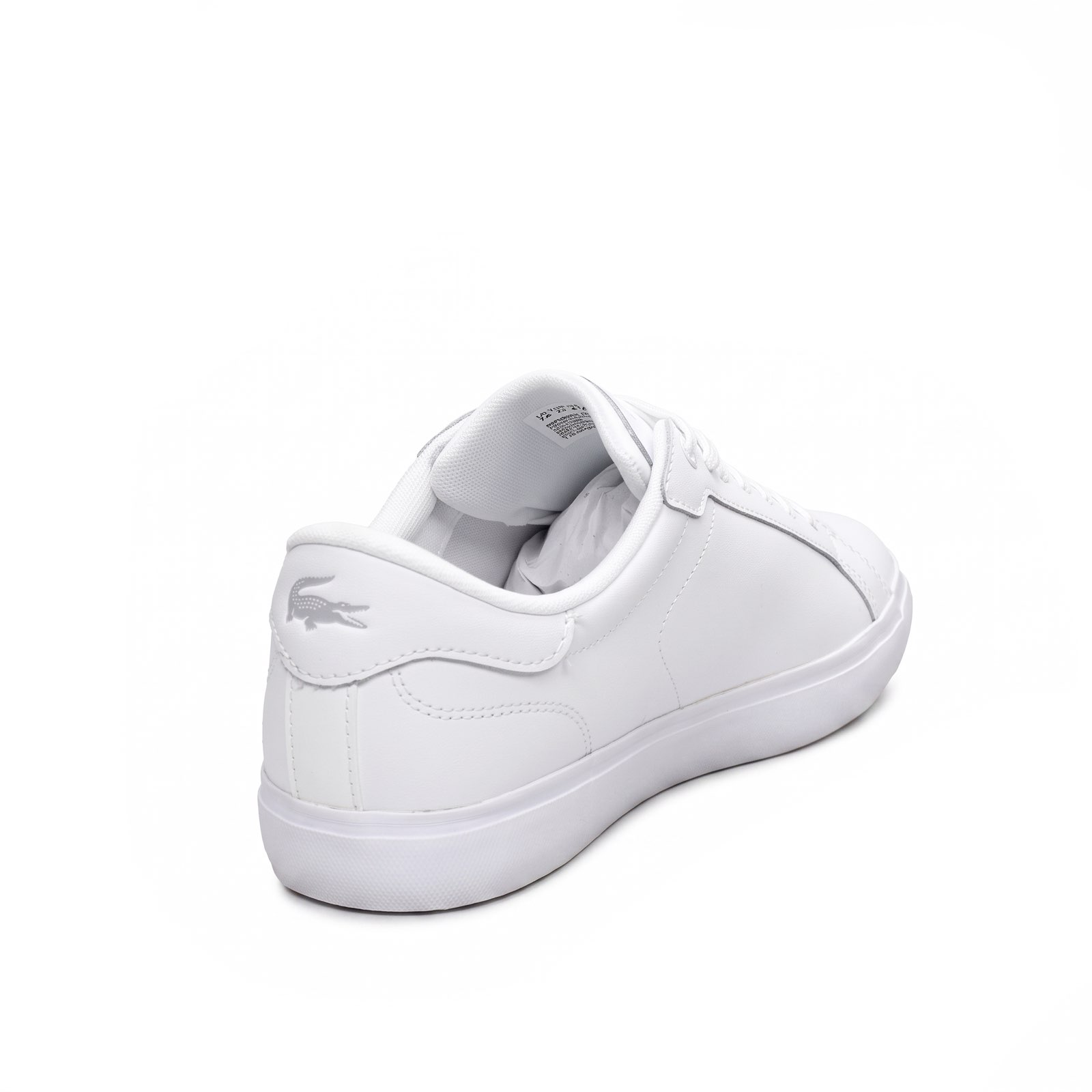 LACOSTE Powercourt - Sneakers in Pelle Uomo bianco Foto 6