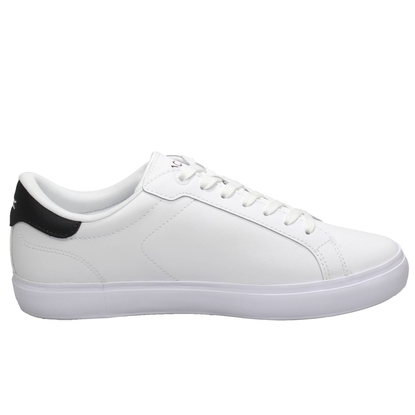 LACOSTE Powercourt - Leather Sneakers Man white Photo 2