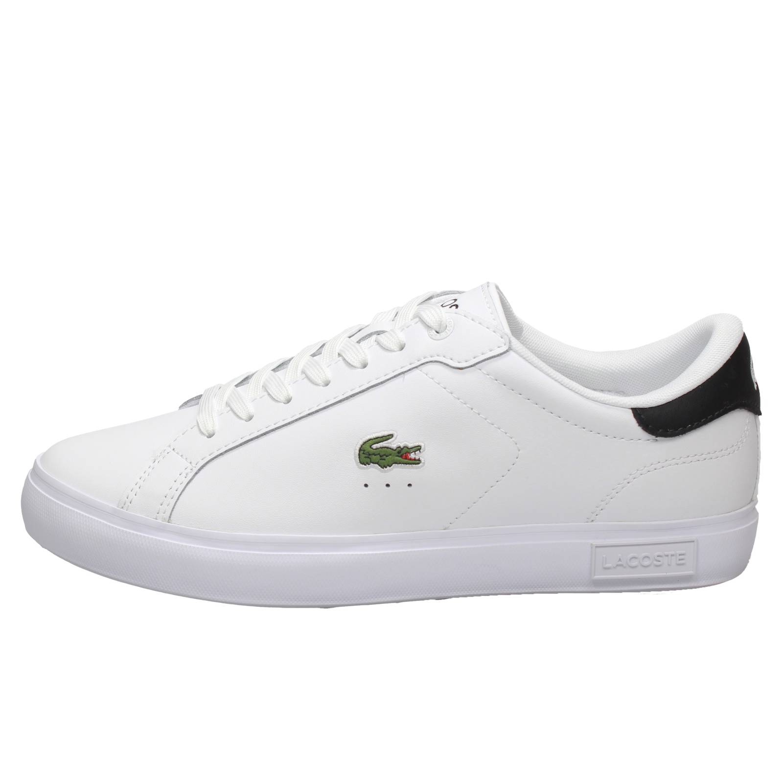 LACOSTE Powercourt - Leather Sneakers Man white Photo 3