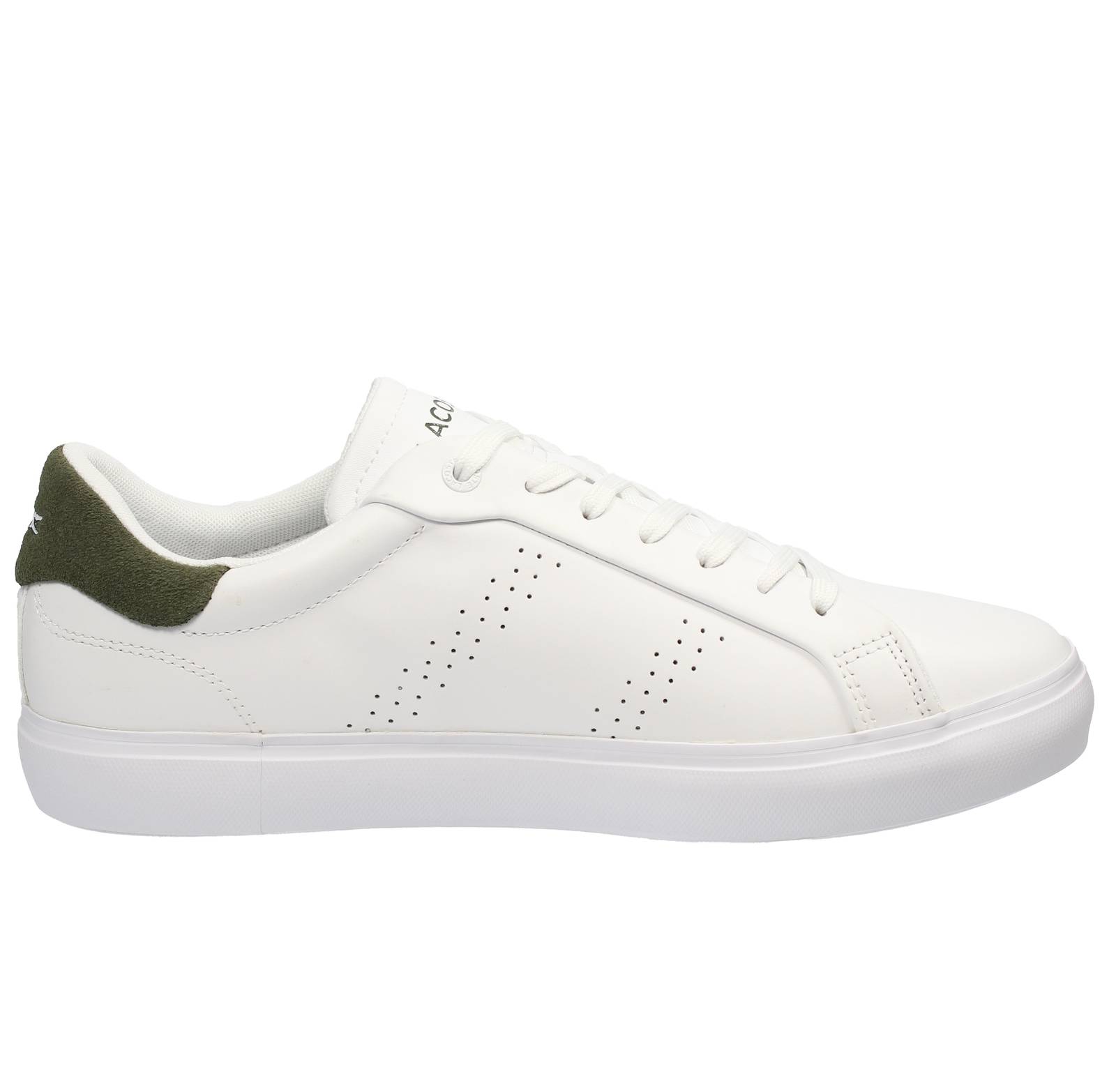 LACOSTE Powercourt - Low Leather Sneakers Man white Photo 2