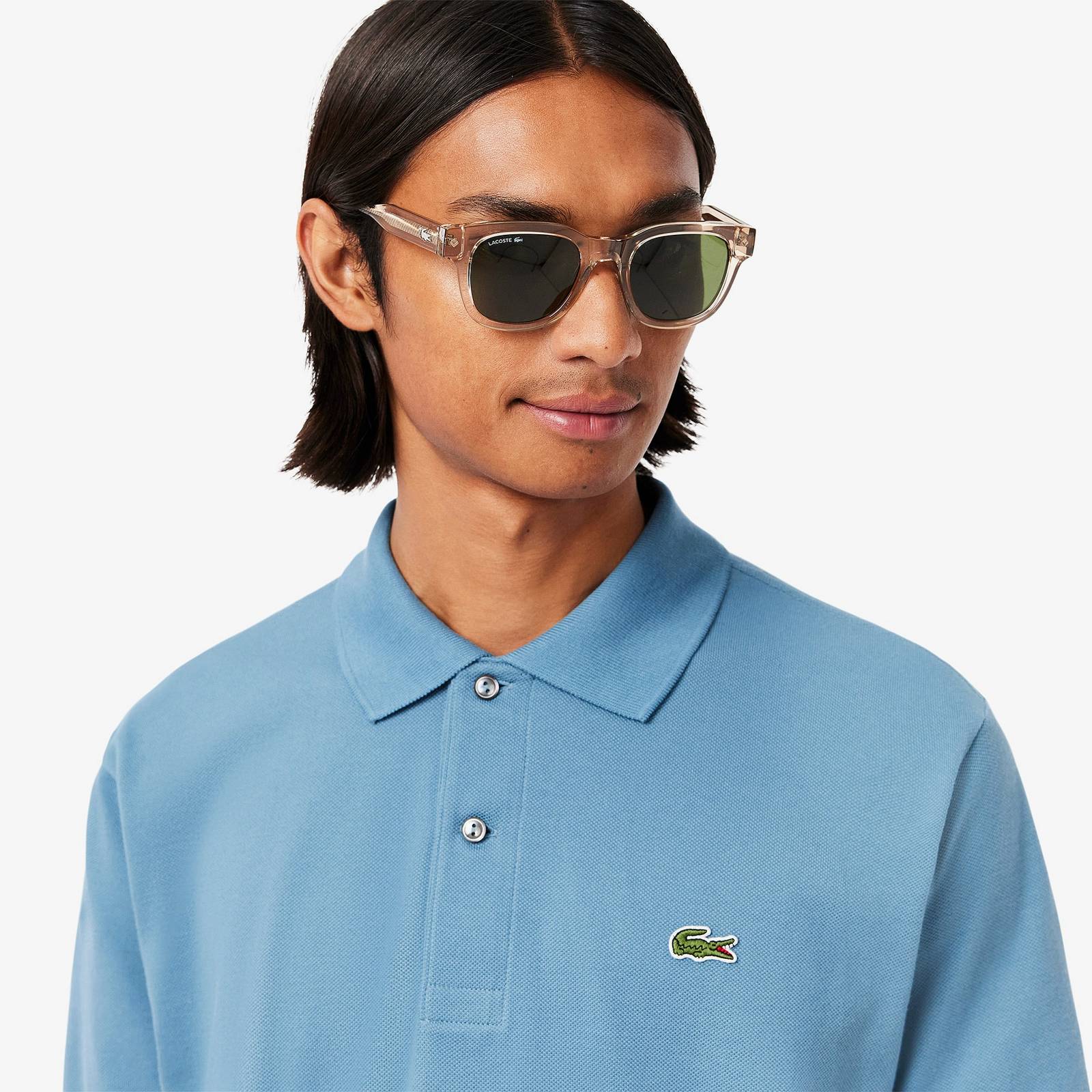 LACOSTE Polo Taglio Classico in Petit Piquè  Uomo jeans Foto 4