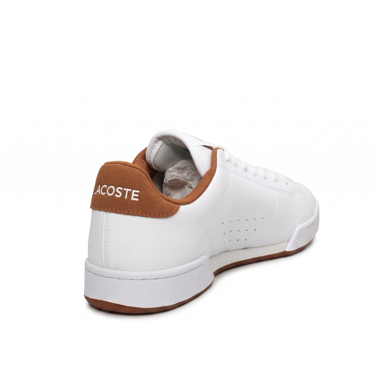 LACOSTE Carnaby Cup - Leather Sneakers Man white Photo 6