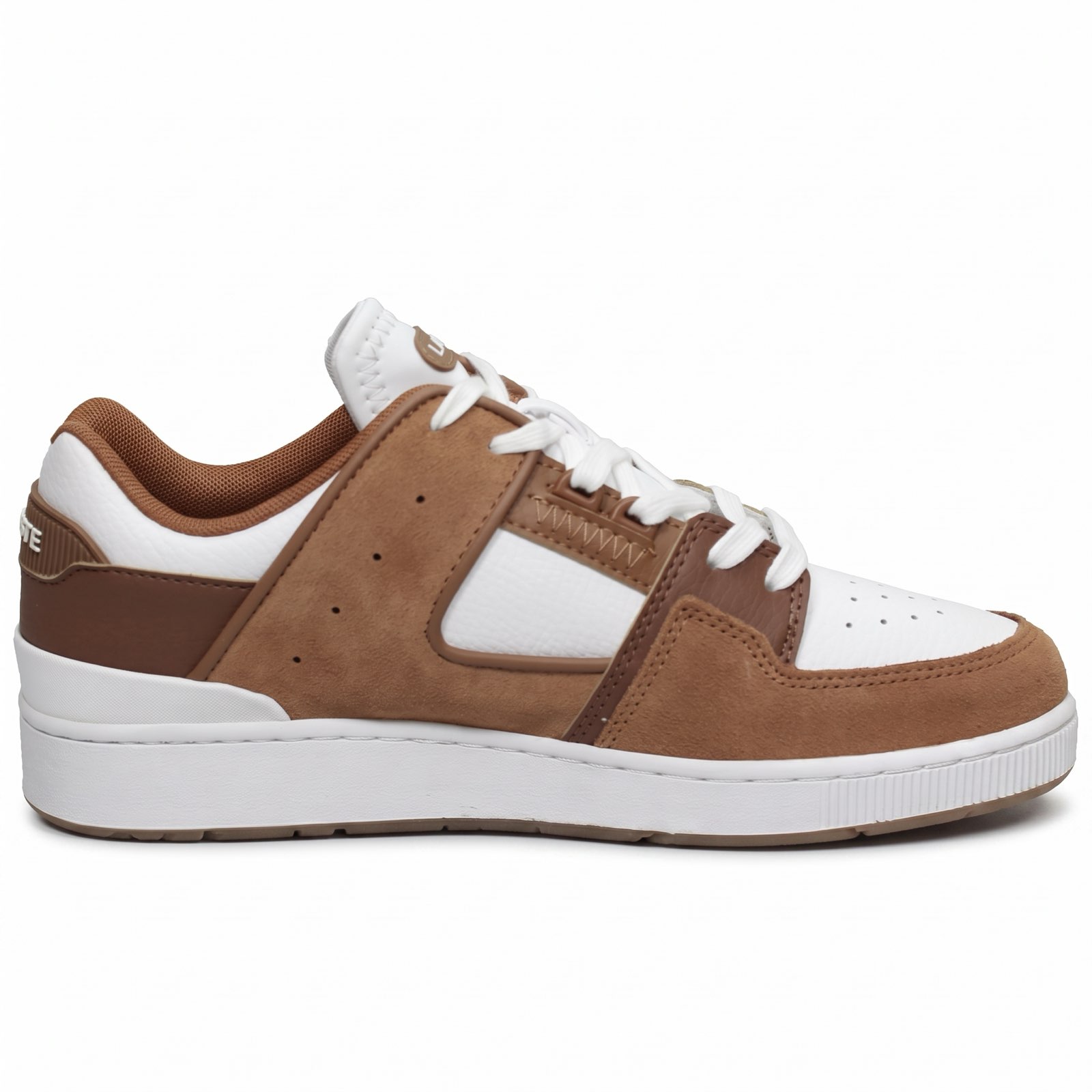 LACOSTE Court Cage - Sneakers in Suede Man brown Photo 3