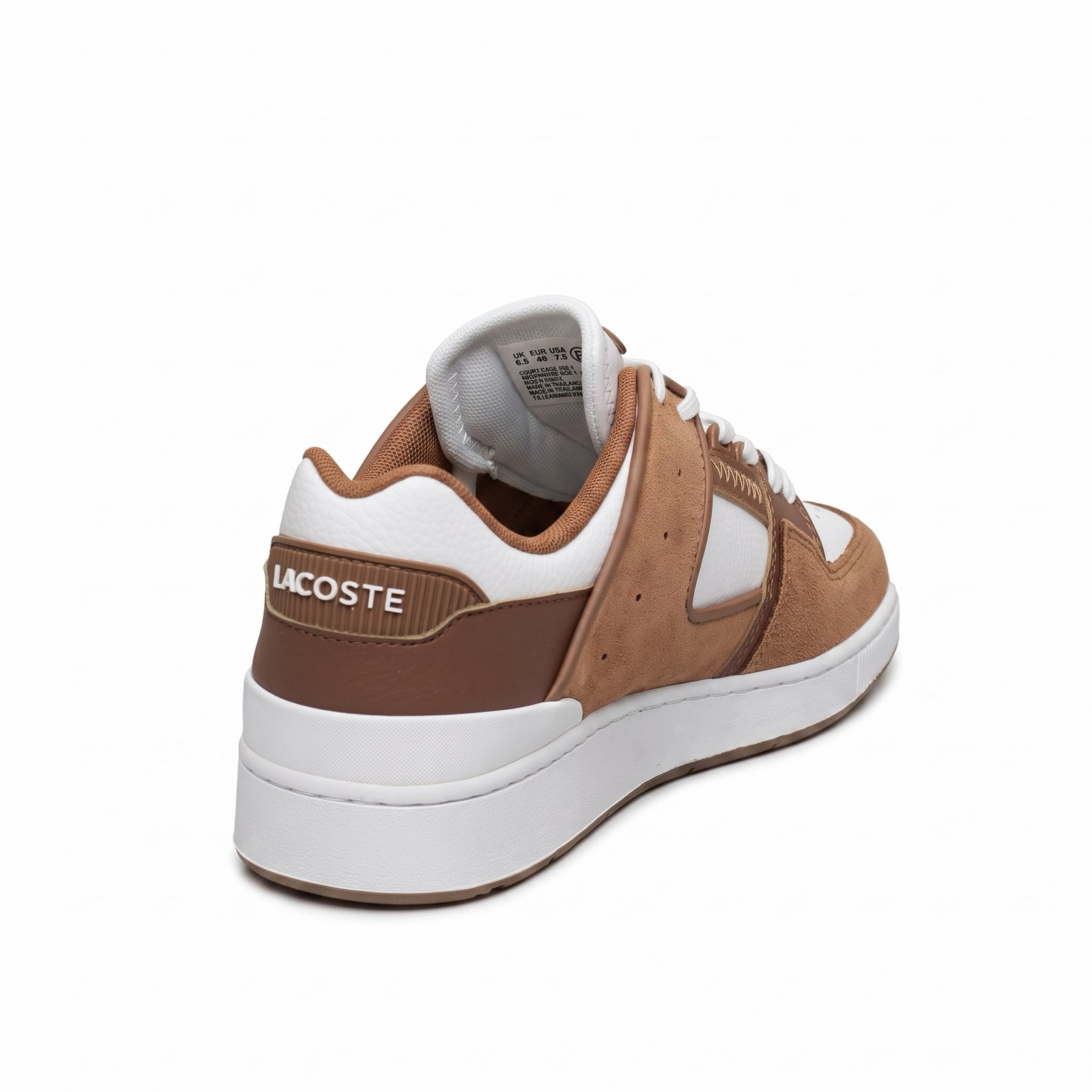 LACOSTE Court Cage - Sneakers in Suede Man brown Photo 6