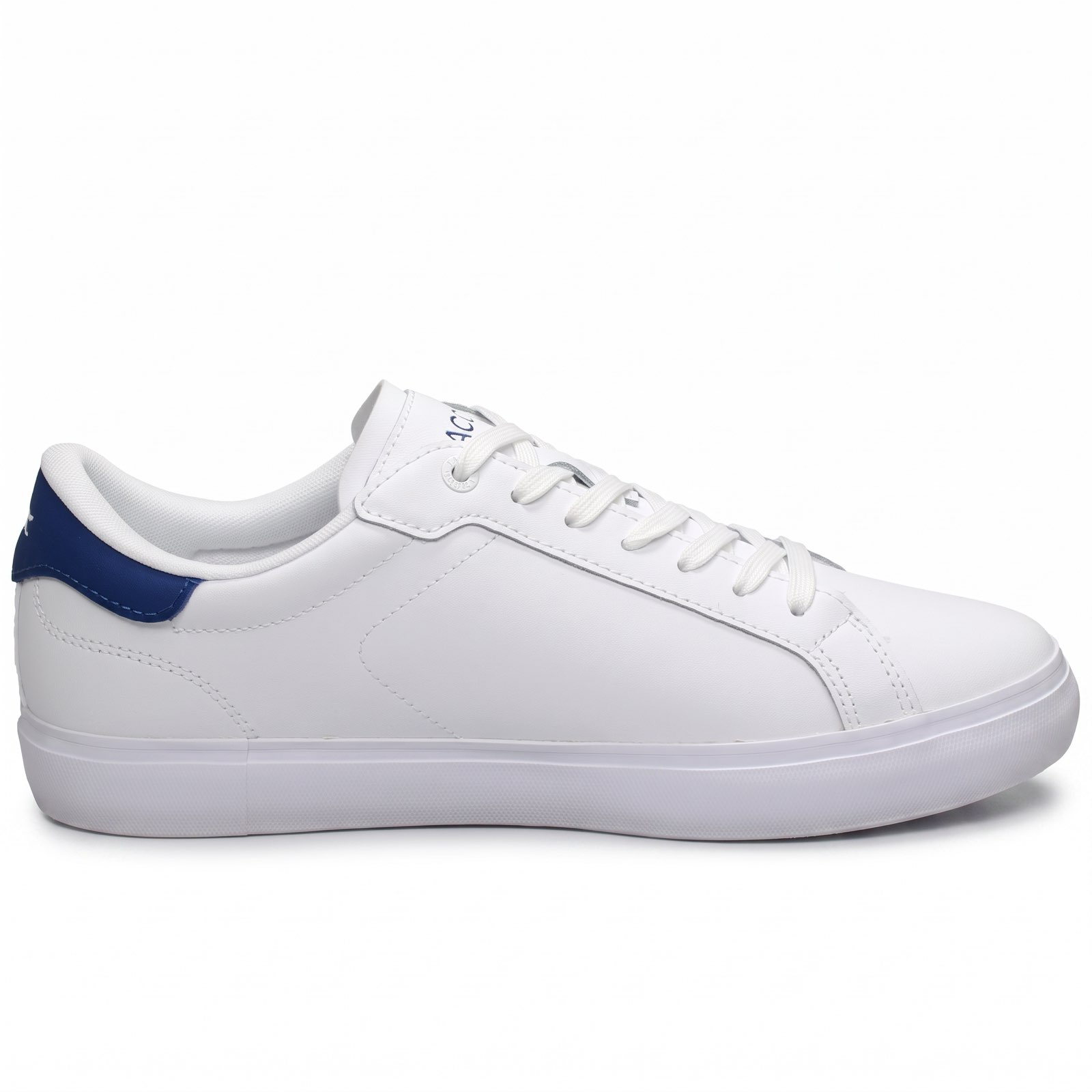 LACOSTE Powercourt - Leather Sneakers Man white Photo 3
