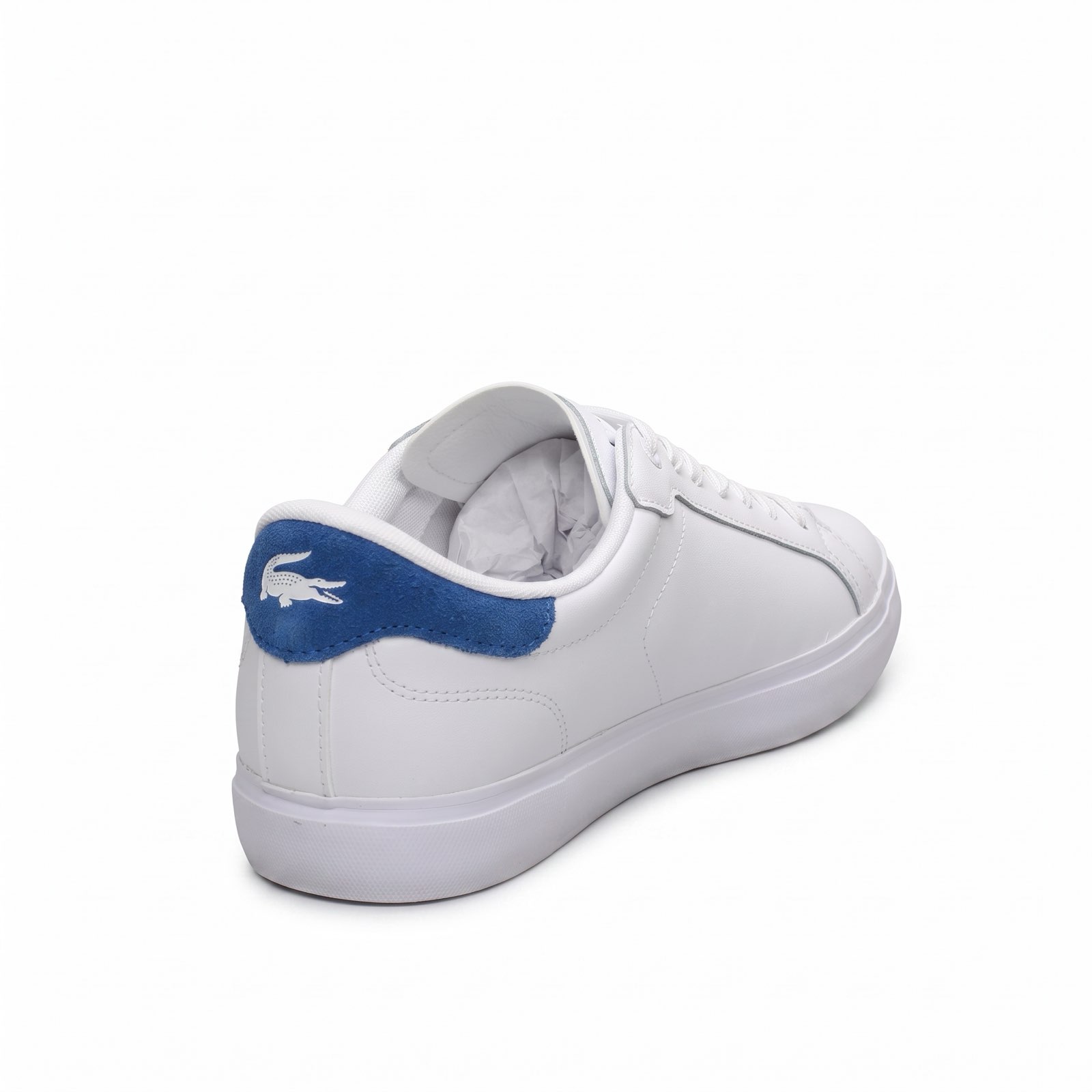 LACOSTE Powercourt - Leather Sneakers Man white Photo 5