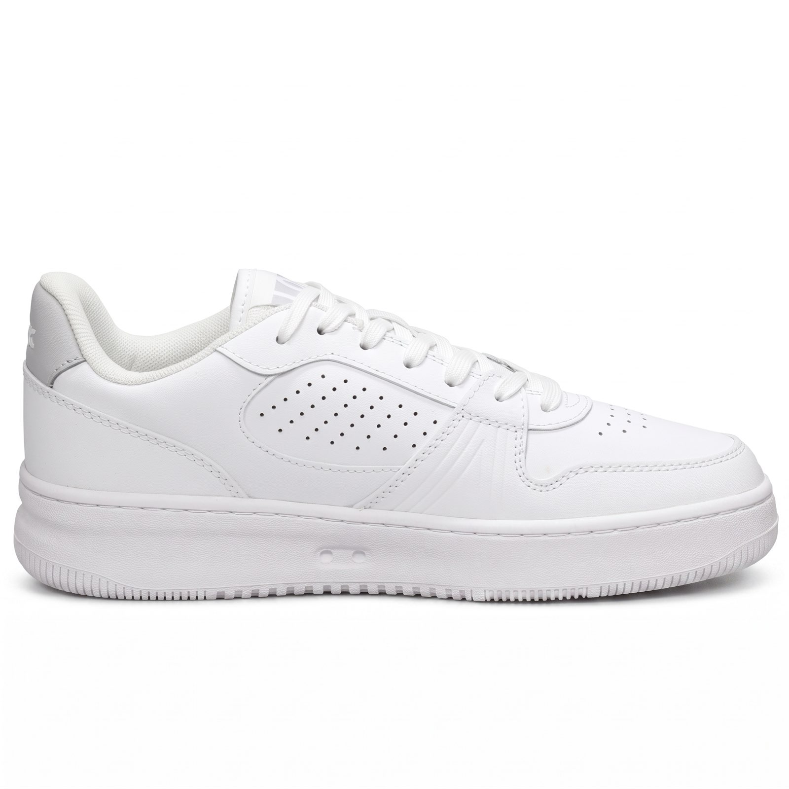 LACOSTE L001 Set - Sneakers in Pelle Uomo bianco Foto 3