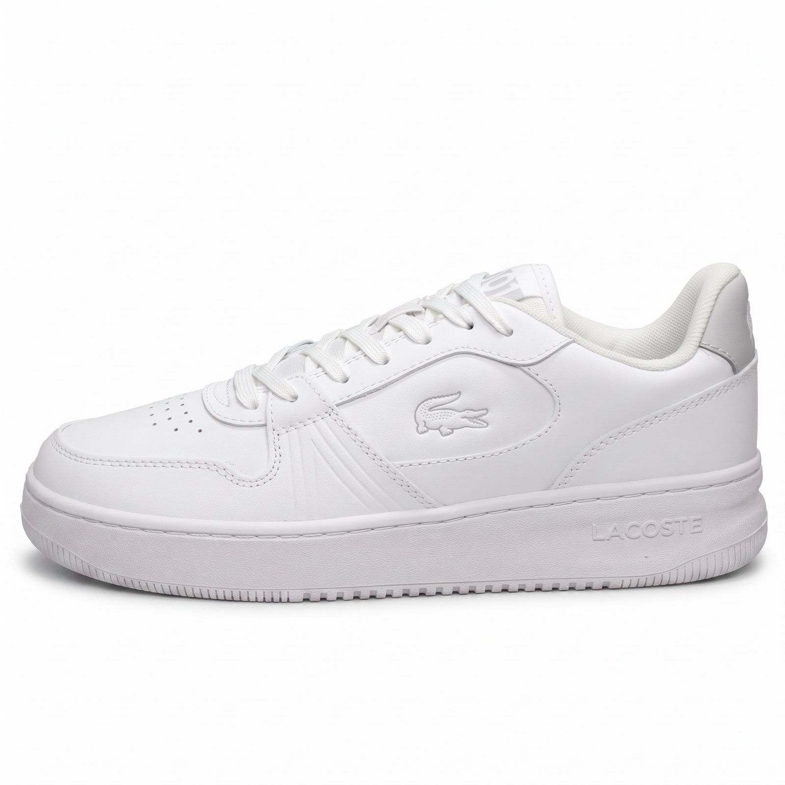 LACOSTE L001 Set - Sneakers in Pelle Uomo bianco Foto 4