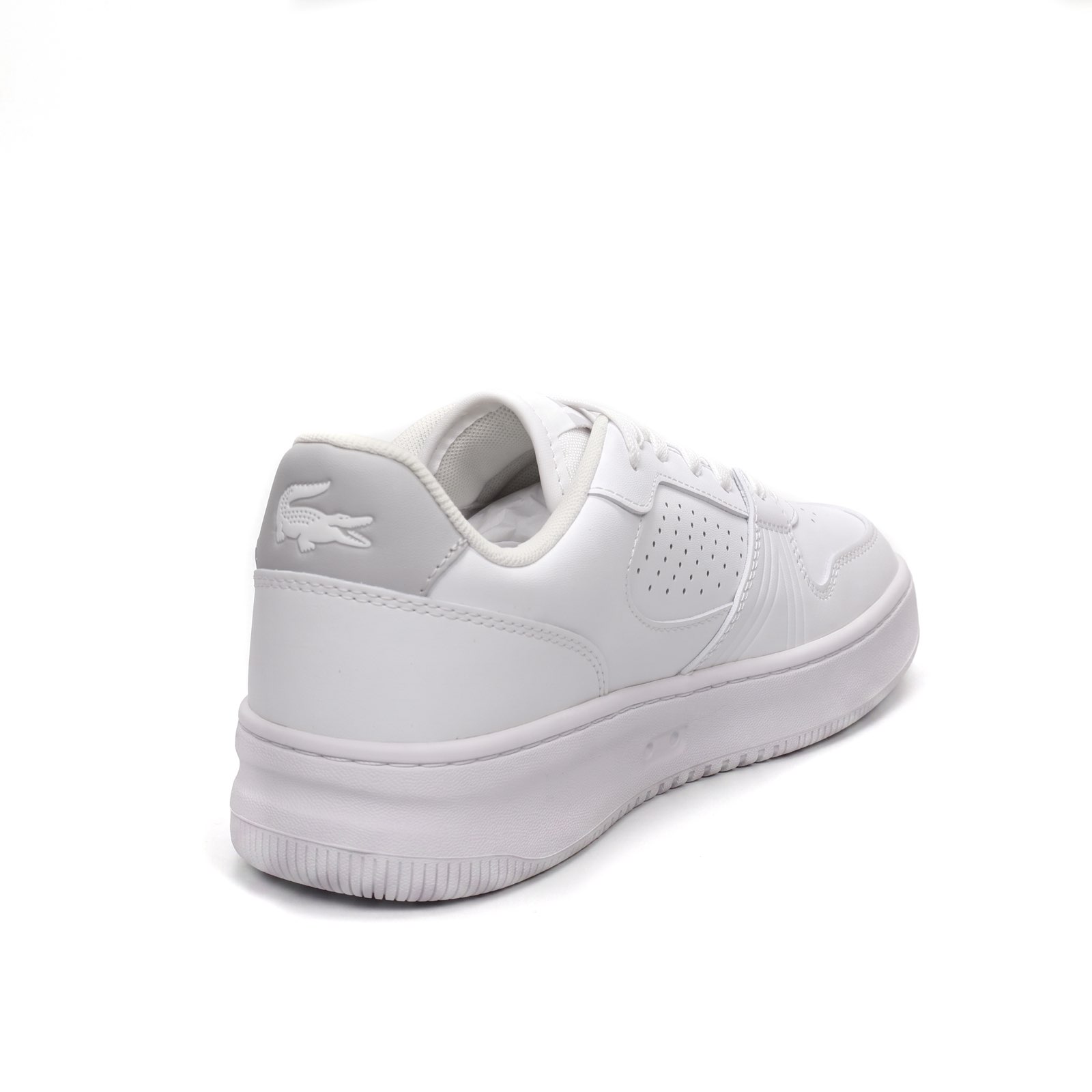 LACOSTE L001 Set - Sneakers in Pelle Uomo bianco Foto 6