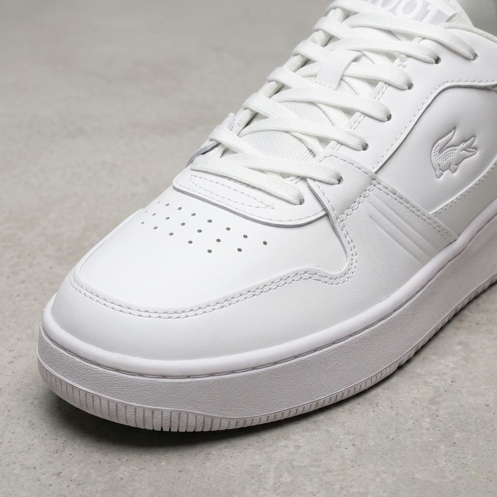 LACOSTE L001 Set - Sneakers in Pelle Uomo bianco Foto 5