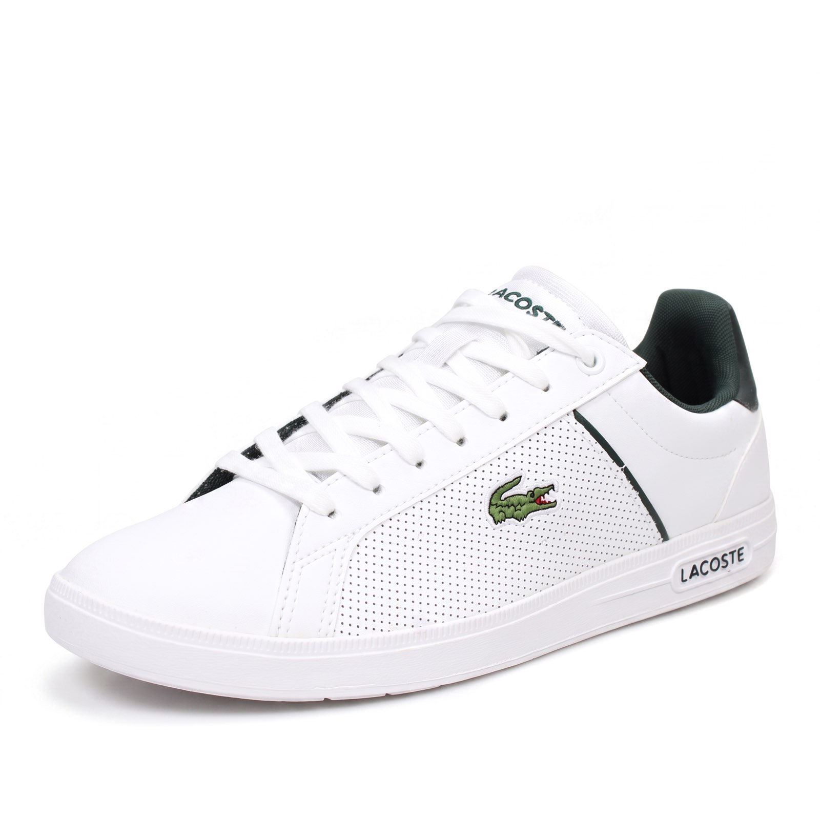 LACOSTE Lite Base - Sneakers basses en cuir Homme blanc