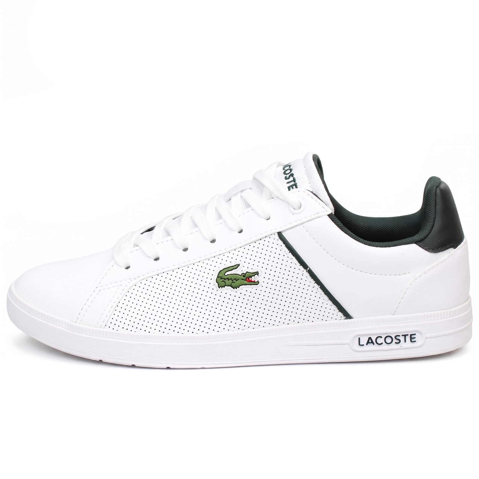 LACOSTE Lite Base - Sneakers basse in Pelle Uomo bianco Foto 4