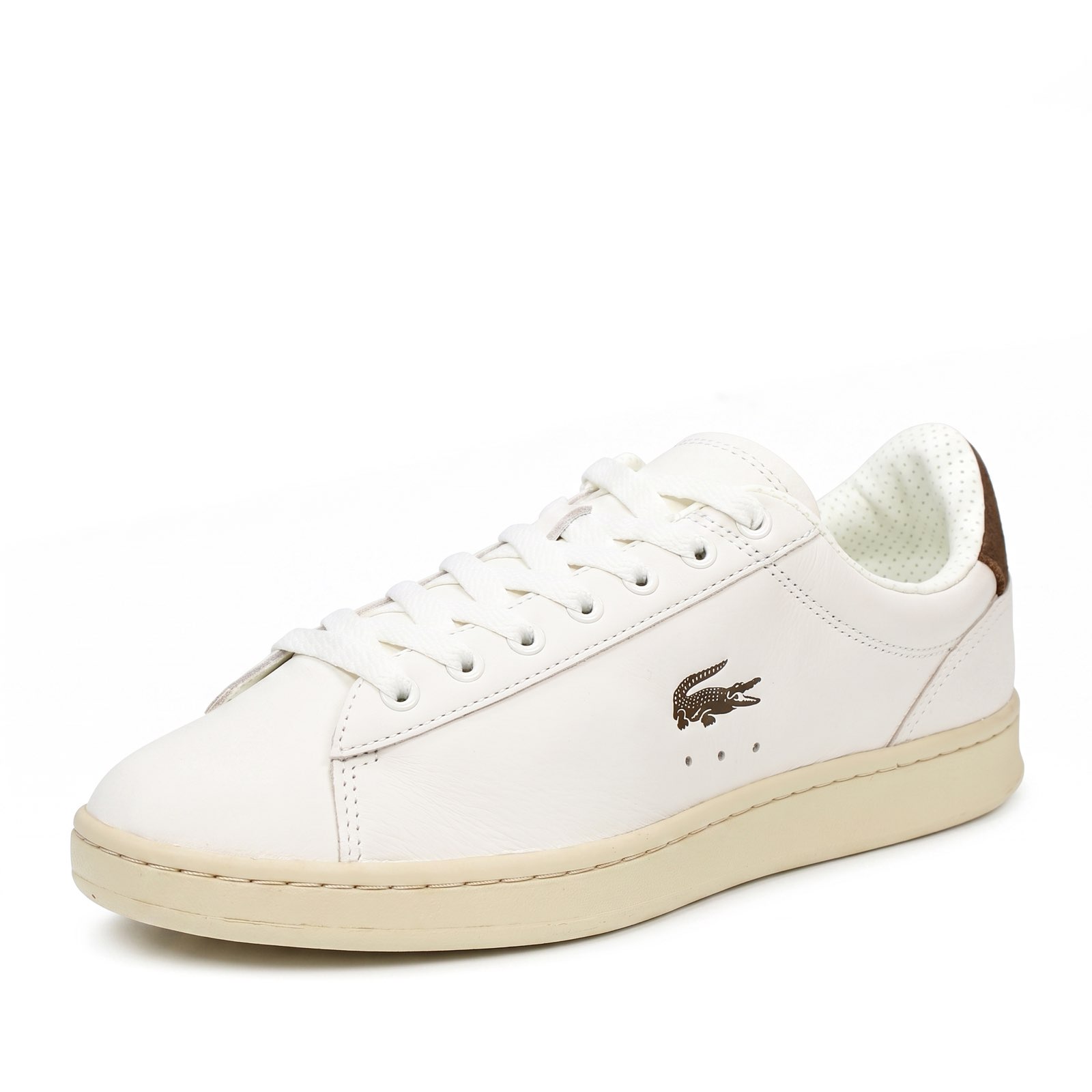 LACOSTE Carnaby Set - Low-top Leather Sneakers Man beige Photo 1