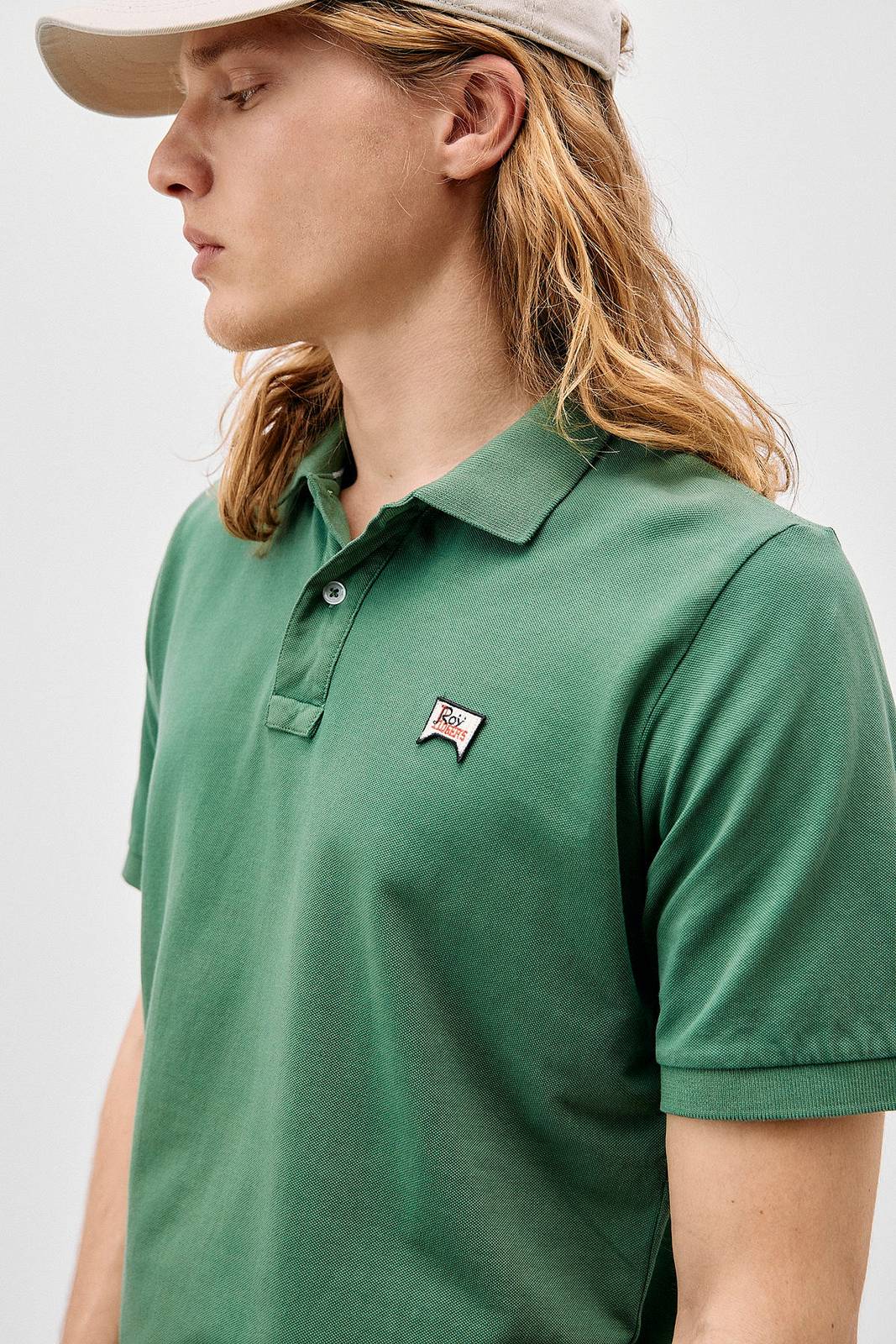 ROY ROGER'S Classic Piquet Polo Man green Photo 4