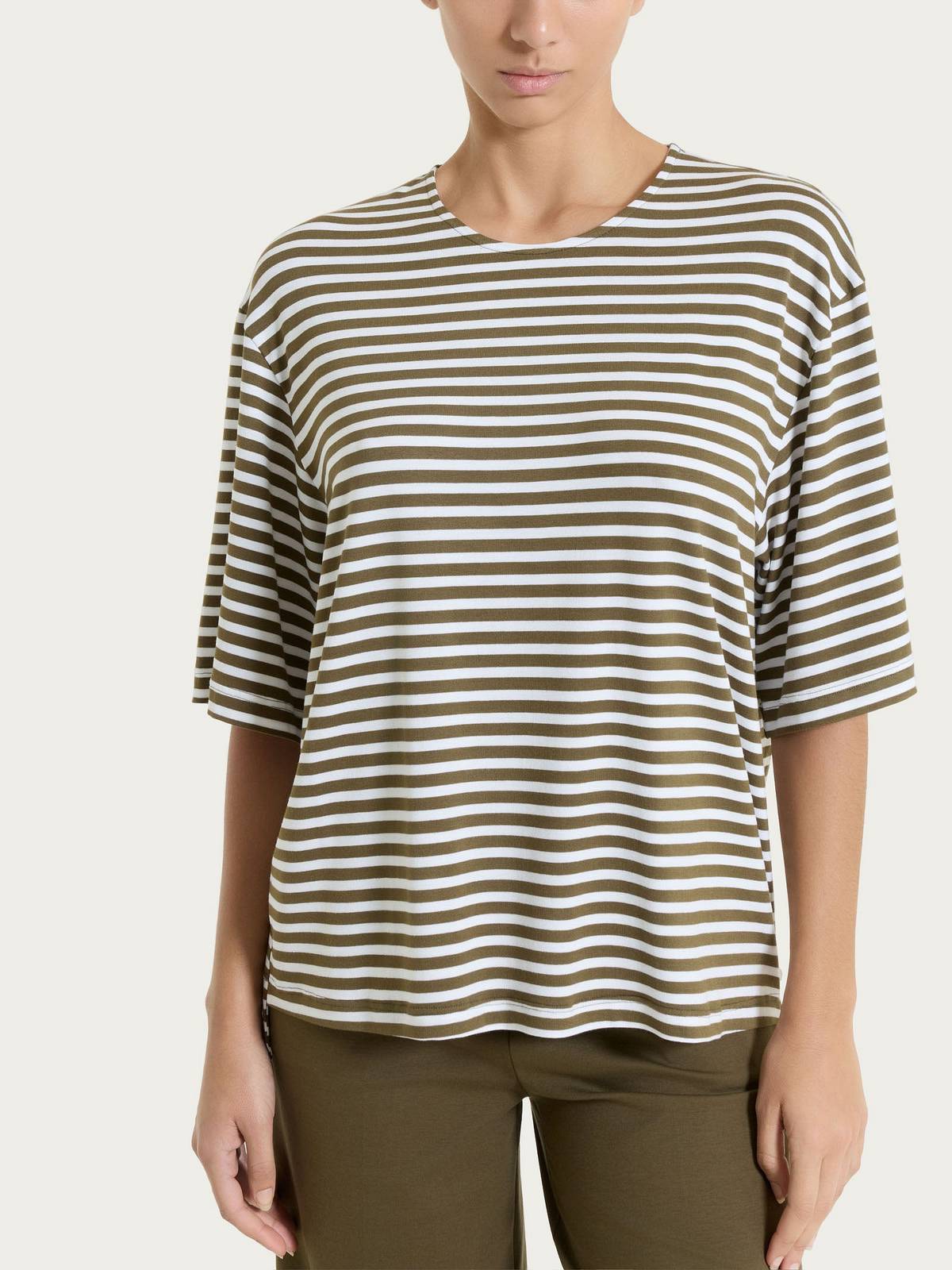 RAGNO Boxy-T-Shirt Damen grün