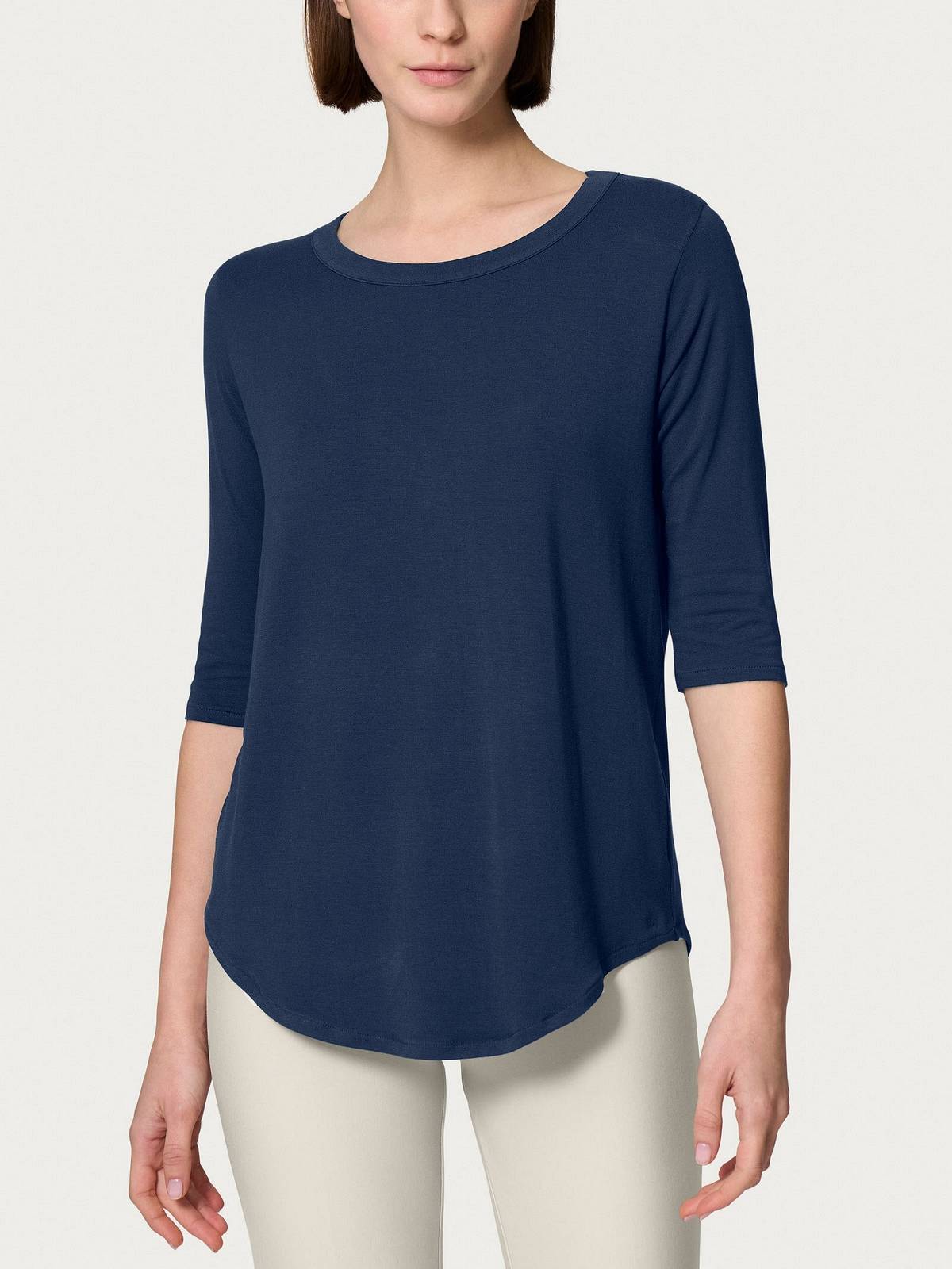 RAGNO 3/4-T-Shirt Damen blau