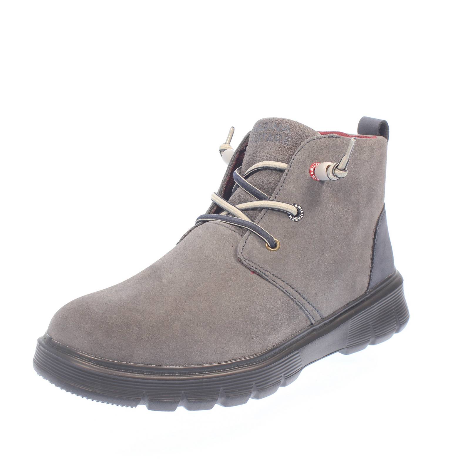 Polnische Marine Wildleder grau - Herren polnische Schuhe