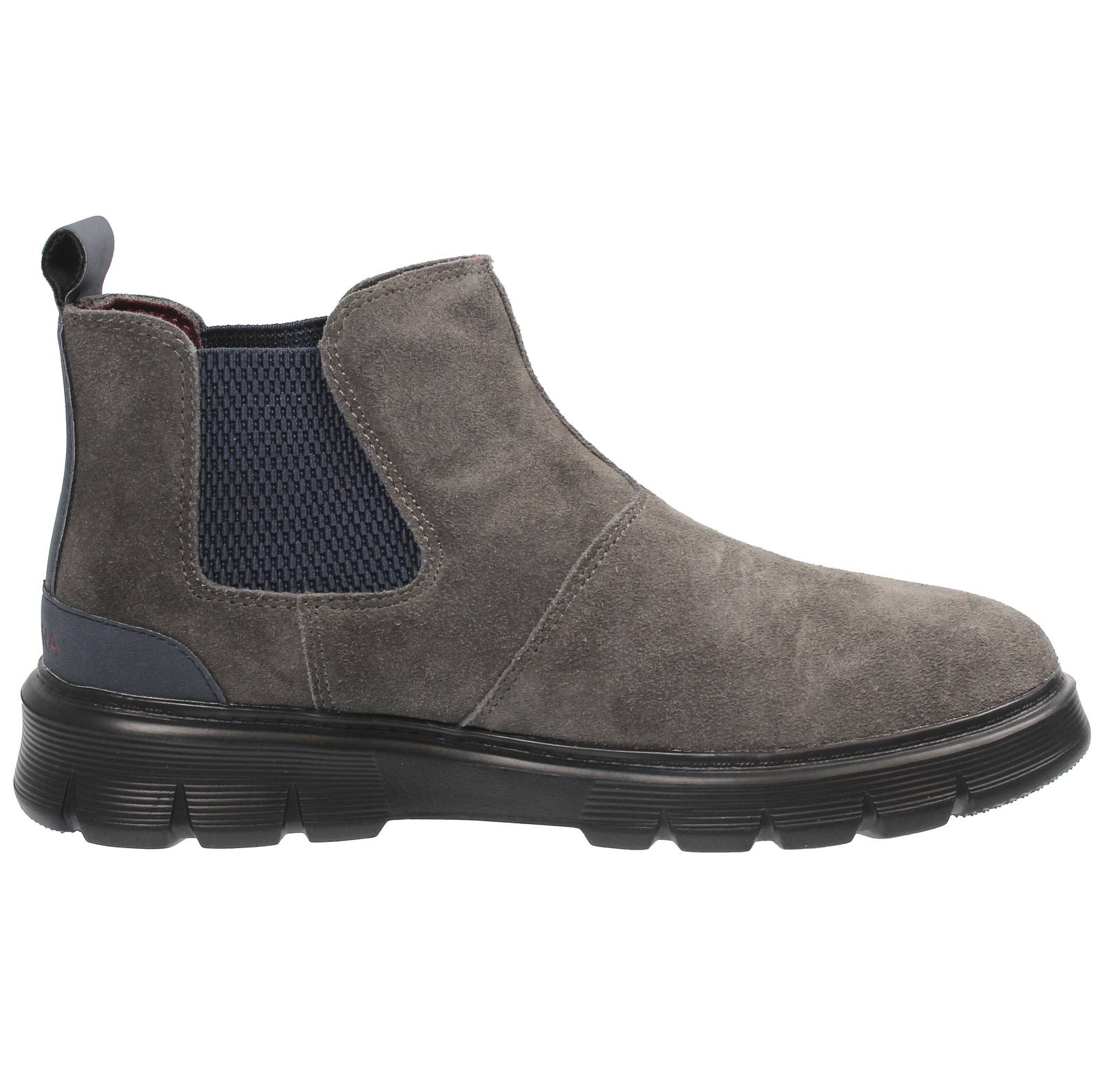 MARINA MILITARE Bottes Chelsea en daim Homme gris Photo 2