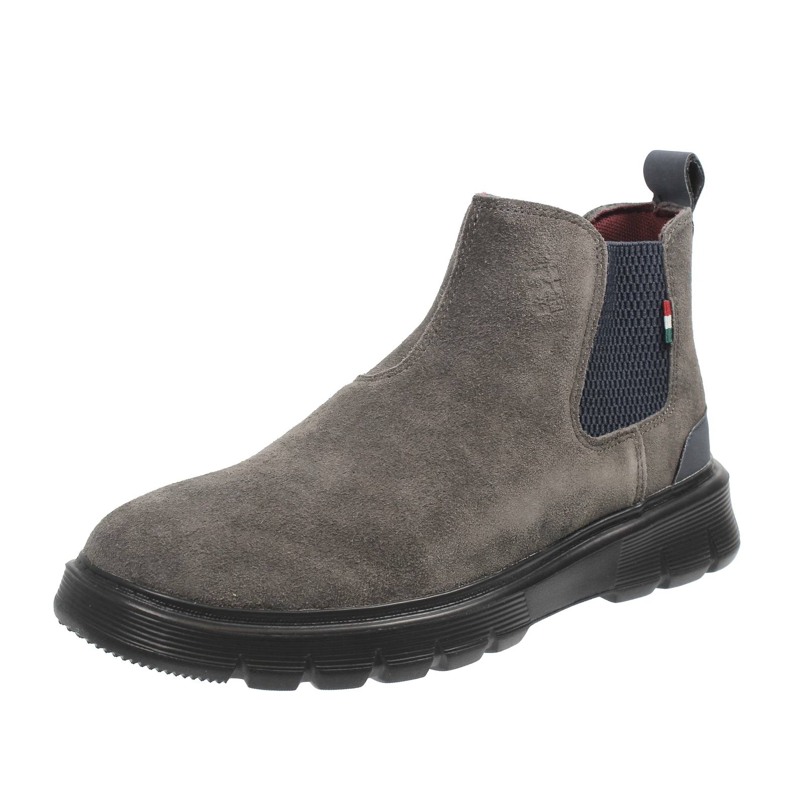 MARINA MILITARE Bottes Chelsea en daim Homme gris Photo 1
