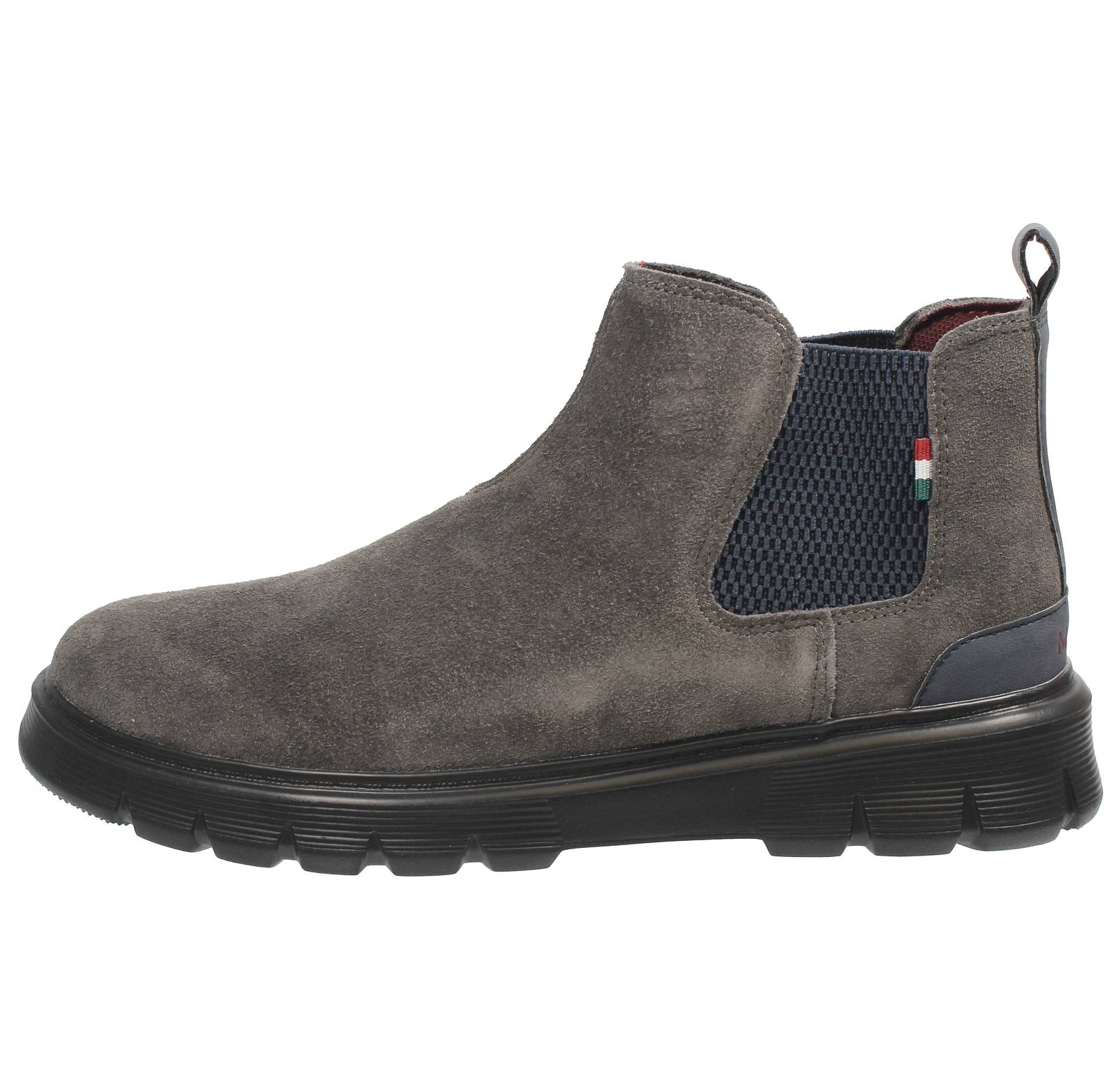 MARINA MILITARE Bottes Chelsea en daim Homme gris Photo 3