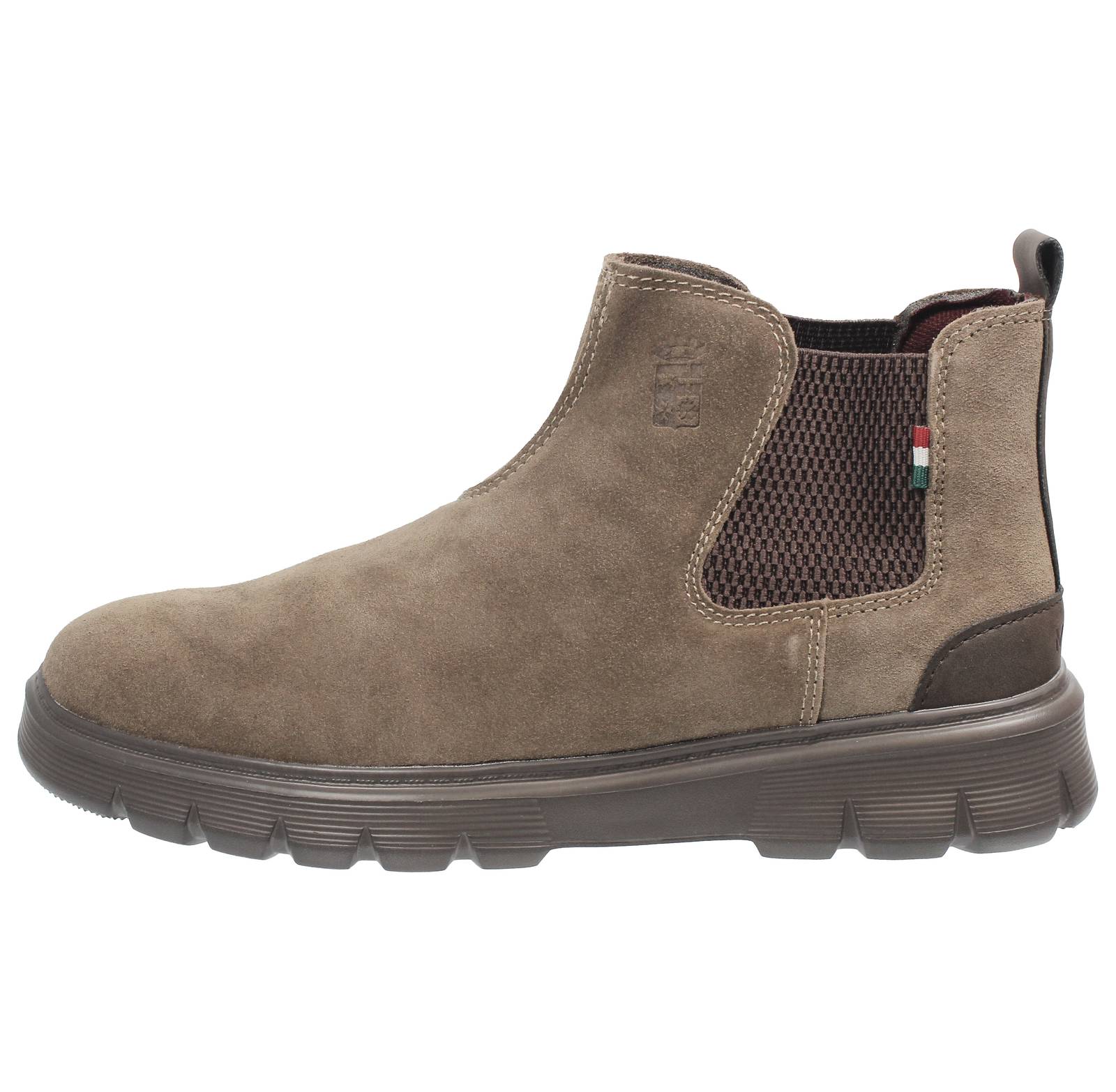 MARINA MILITARE Bottes Chelsea en daim Homme marron Photo 3