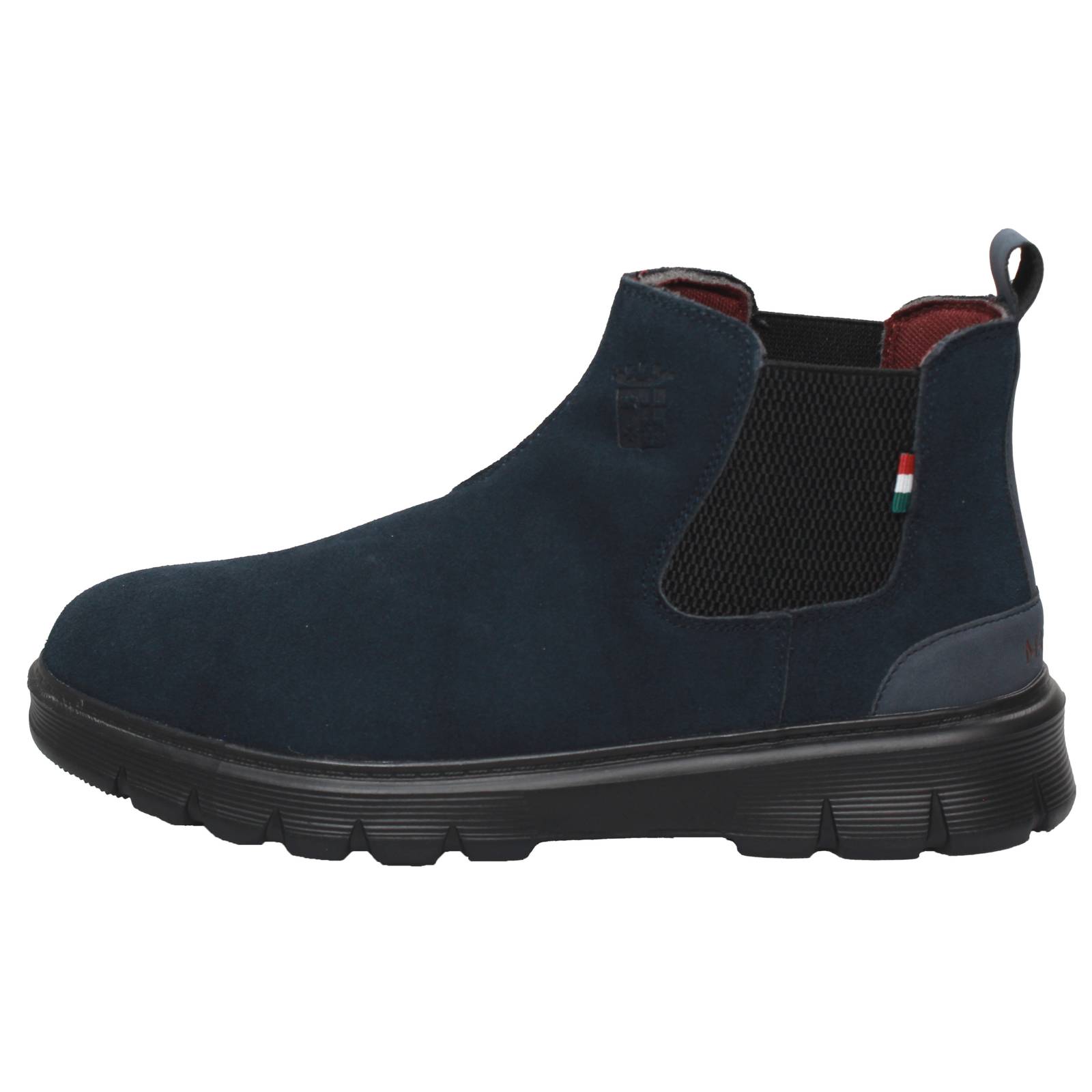 MARINA MILITARE Bottes Chelsea en daim Homme bleu Photo 3