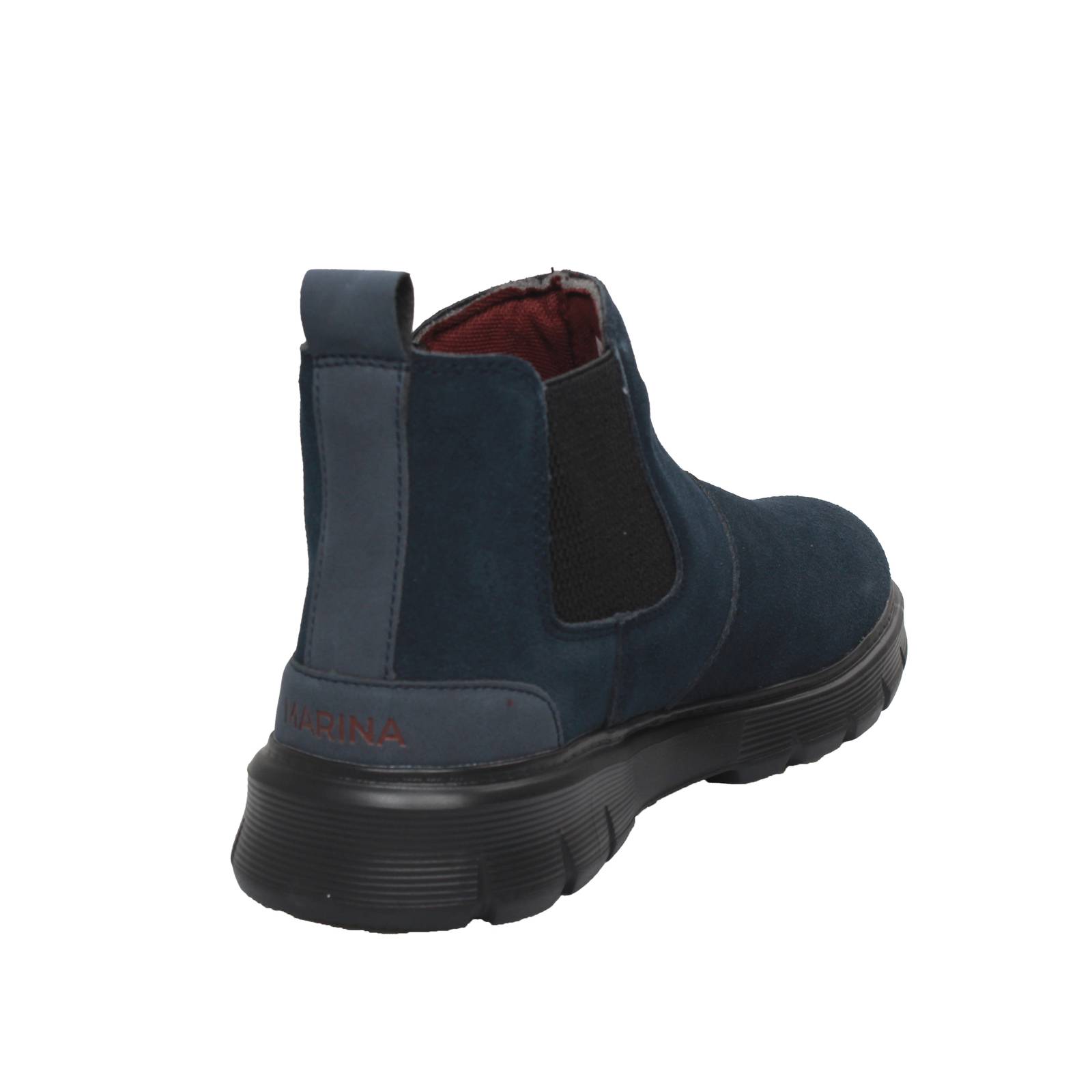 MARINA MILITARE Bottes Chelsea en daim Homme bleu Photo 4
