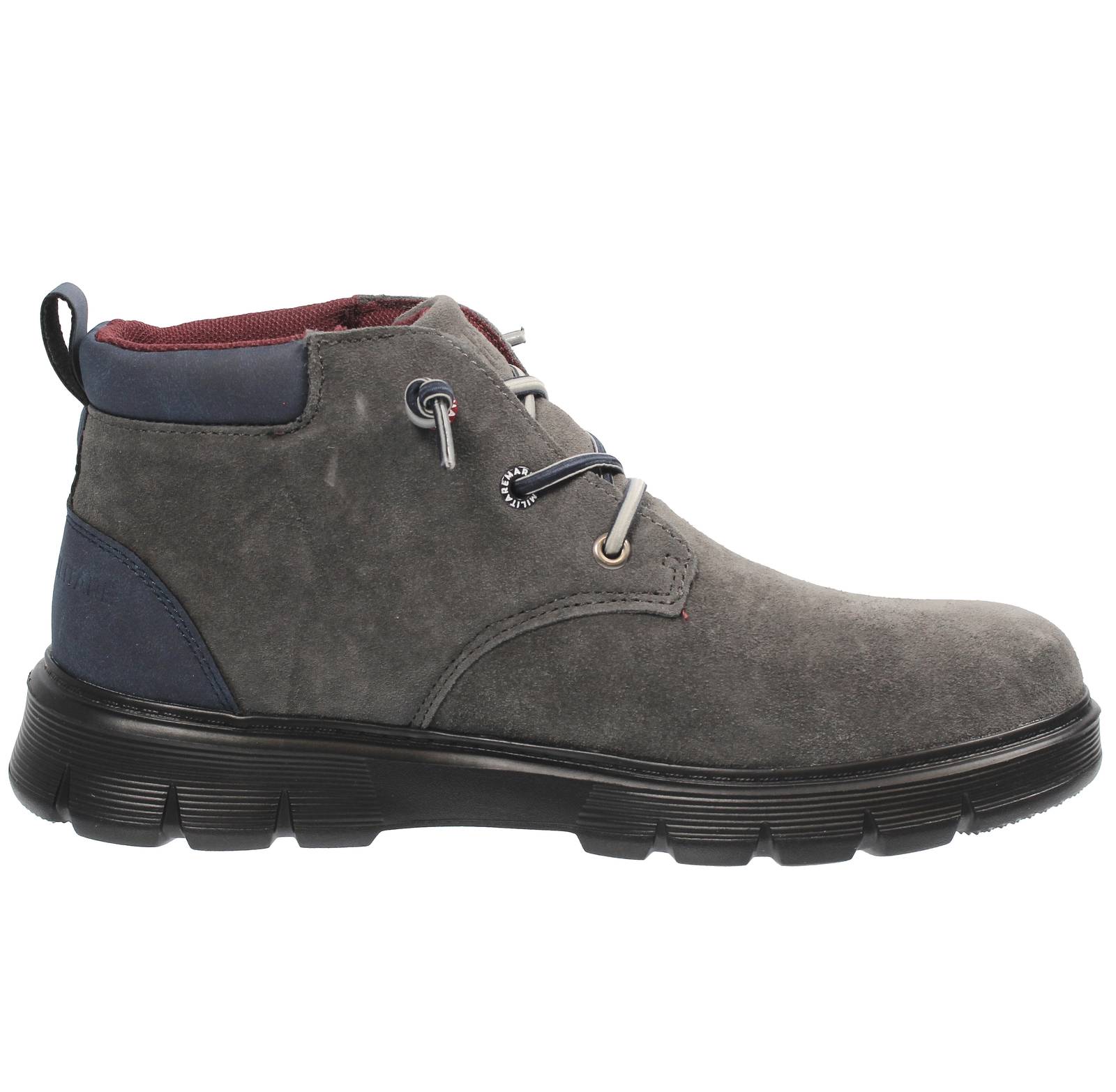 MARINA MILITARE Bottines en daim Homme gris Photo 2