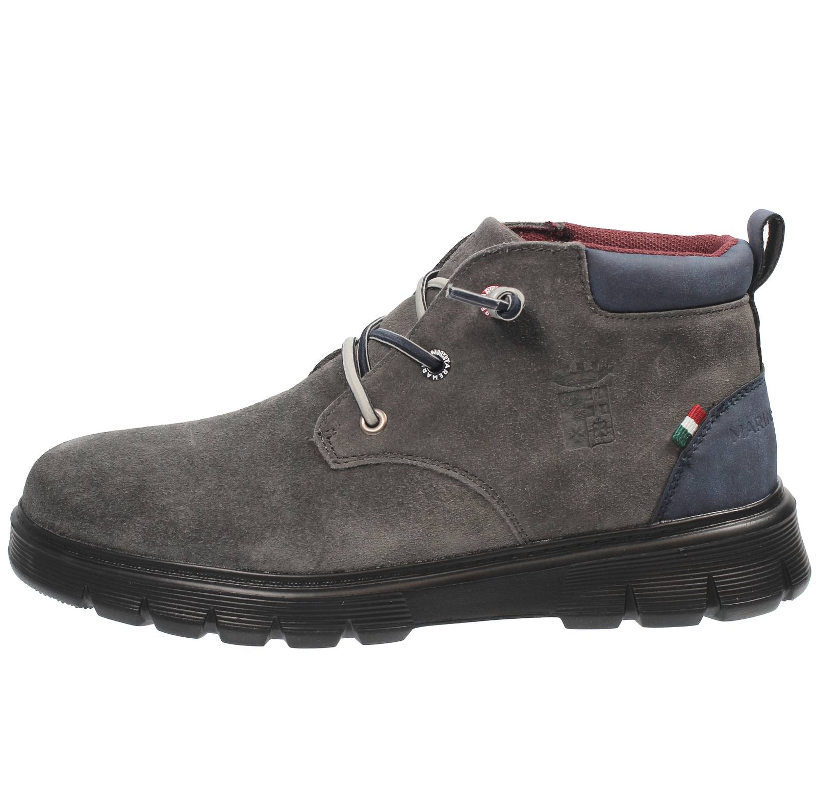 MARINA MILITARE Bottines en daim Homme gris Photo 3