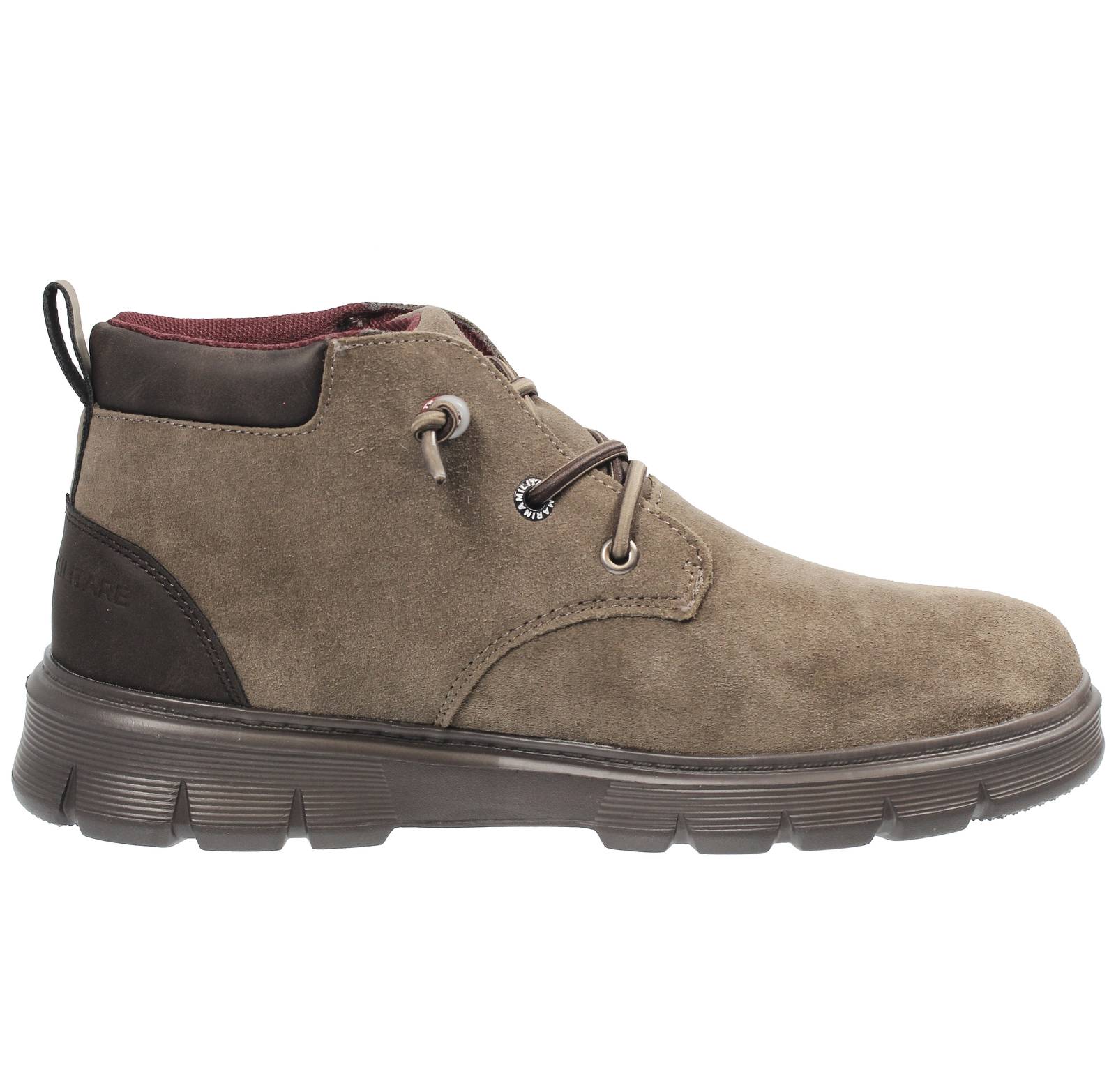 MARINA MILITARE Bottines en daim Homme marron Photo 2