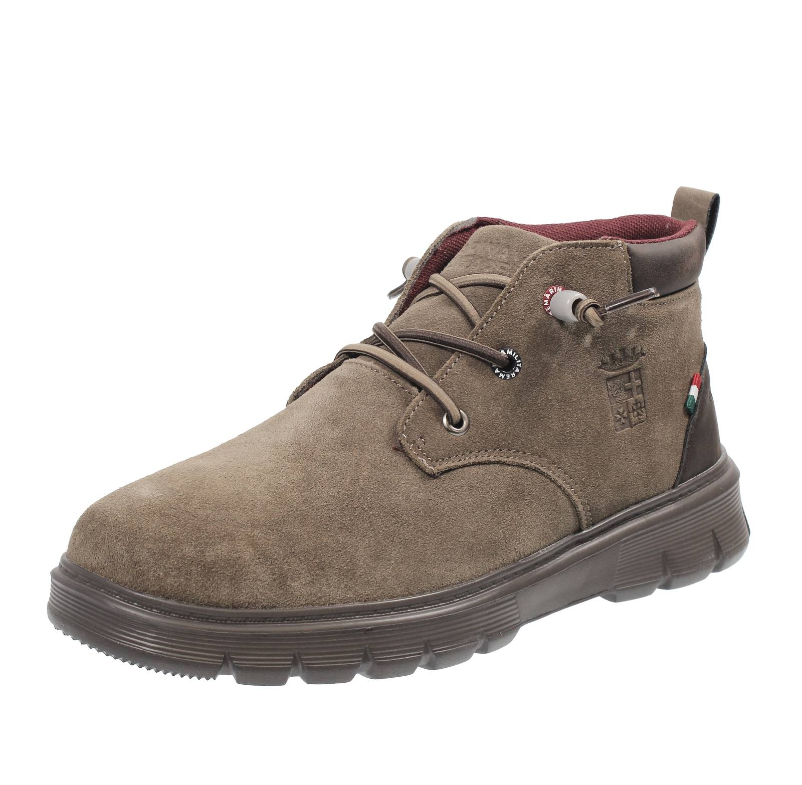 Marina Militare Polacchini в костюме из замши Marrone - Uomo Scarpe Polacchini