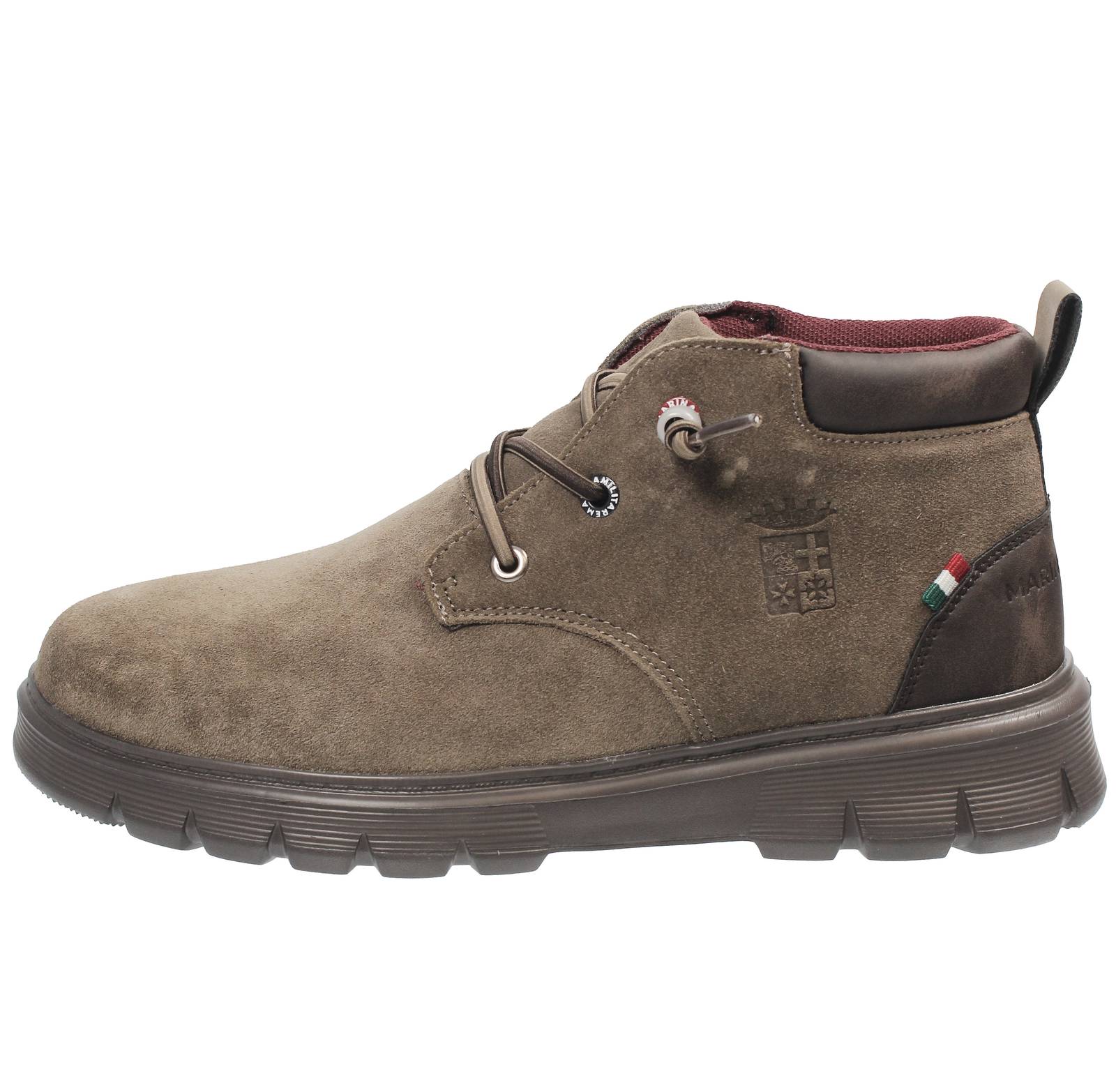 MARINA MILITARE Bottines en daim Homme marron Photo 3