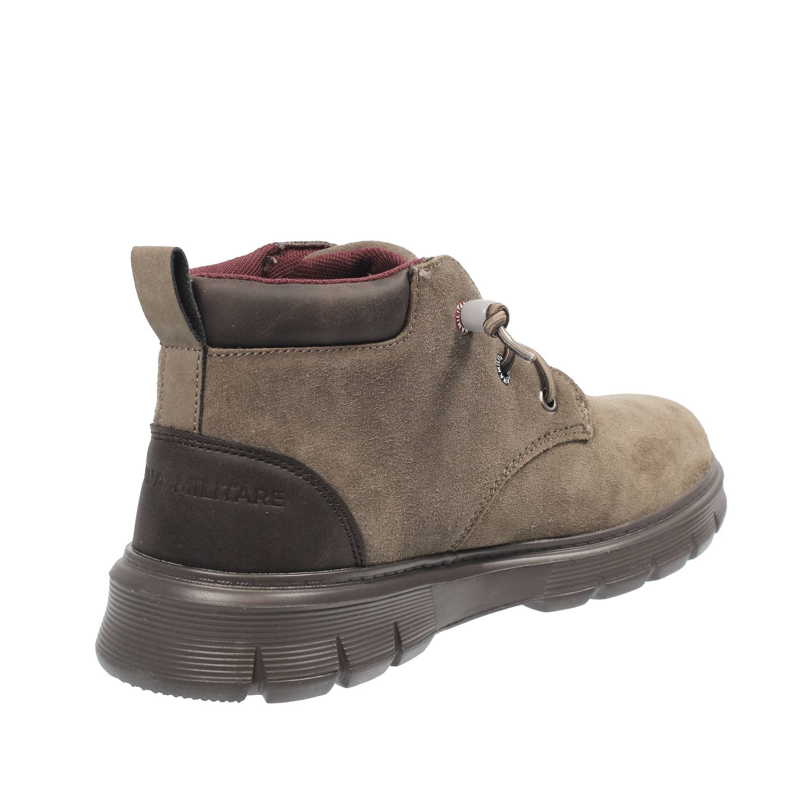 MARINA MILITARE Bottines en daim Homme marron Photo 4