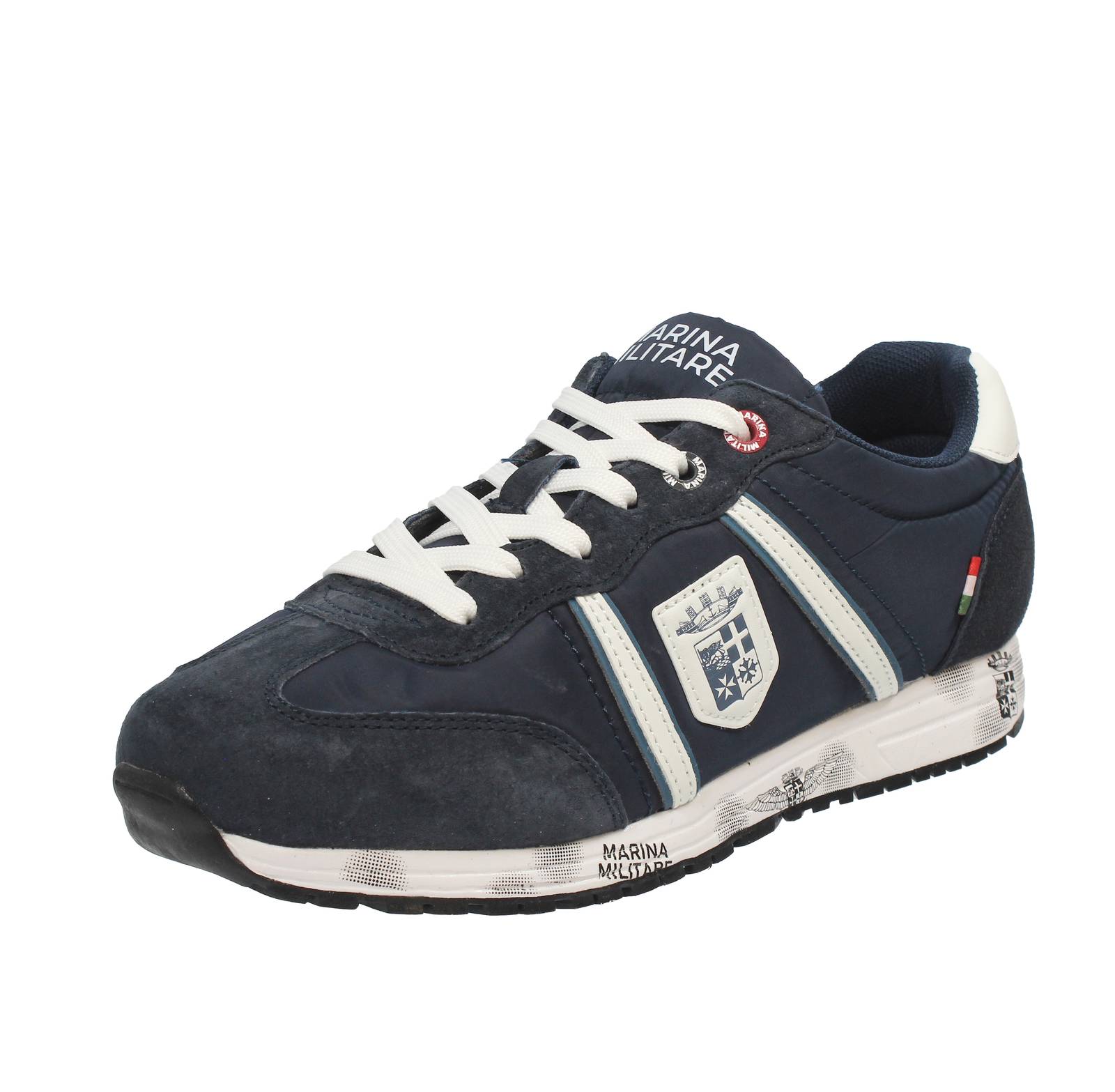 Кроссовки Marina Militare Basse Con Memory Foam Blu - Повседневные кроссовки Uomo Scarpe