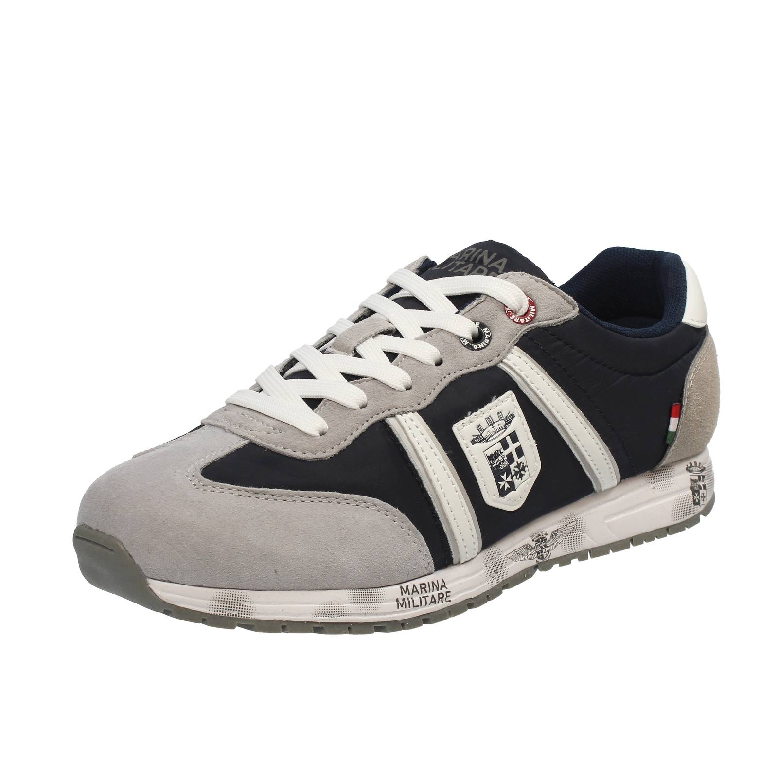 MARINA MILITARE Sneakers basses avec mousse à mémoire de forme Homme blanc