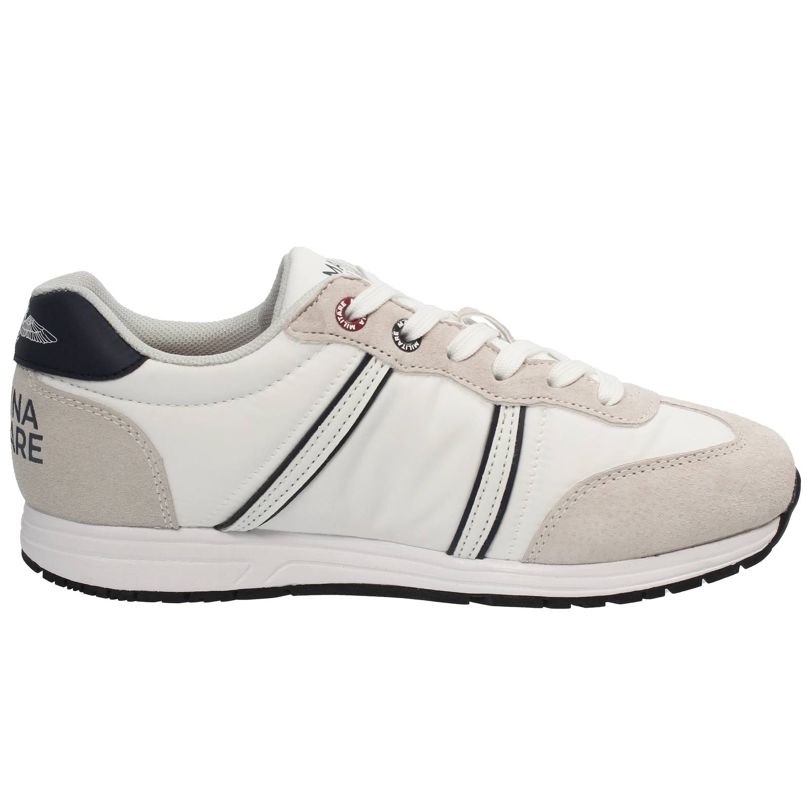 MARINA MILITARE Sneakers basses avec mousse à mémoire de forme Homme blanc Photo 2