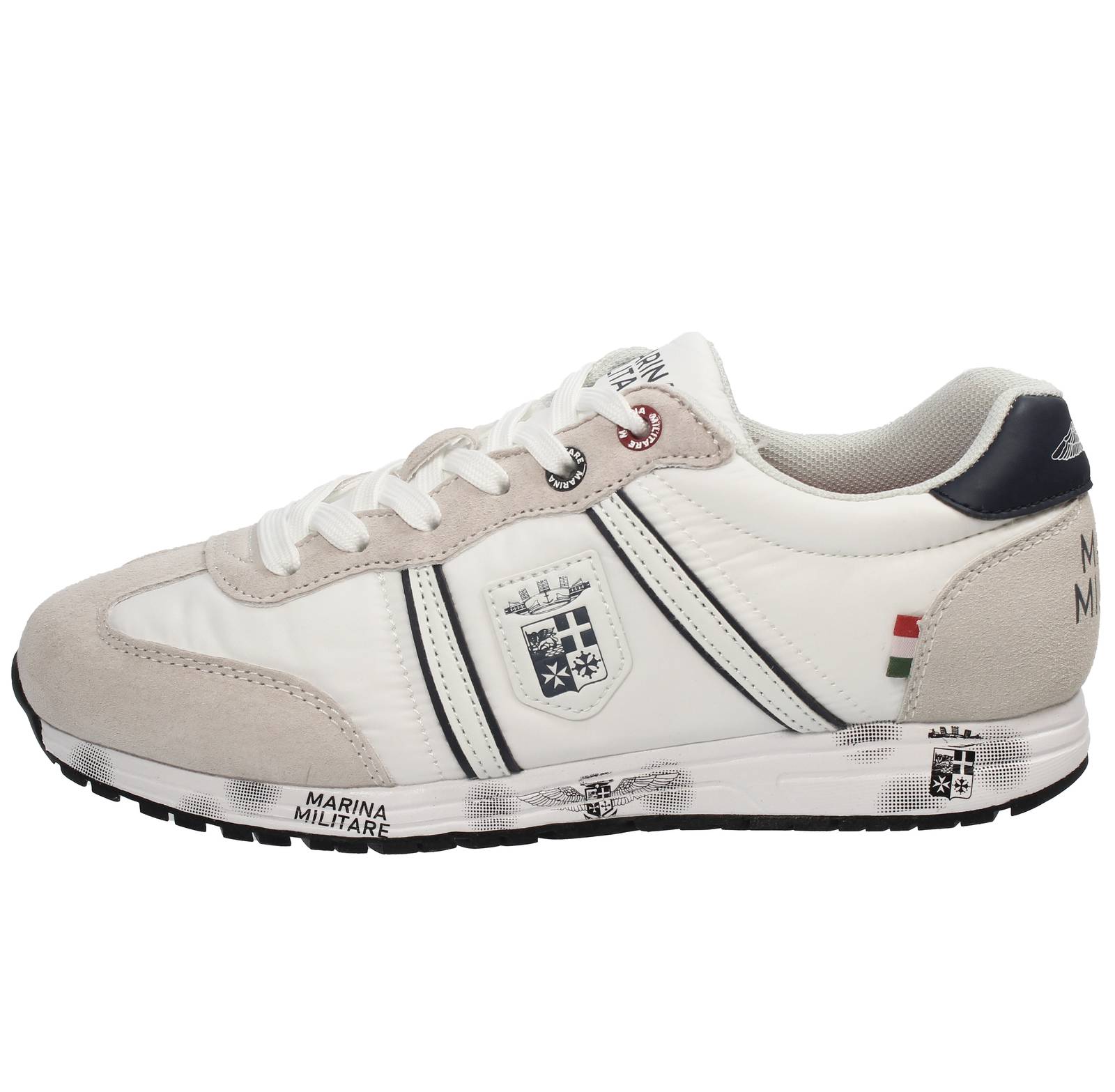 MARINA MILITARE Sneakers basses avec mousse à mémoire de forme Homme blanc Photo 3
