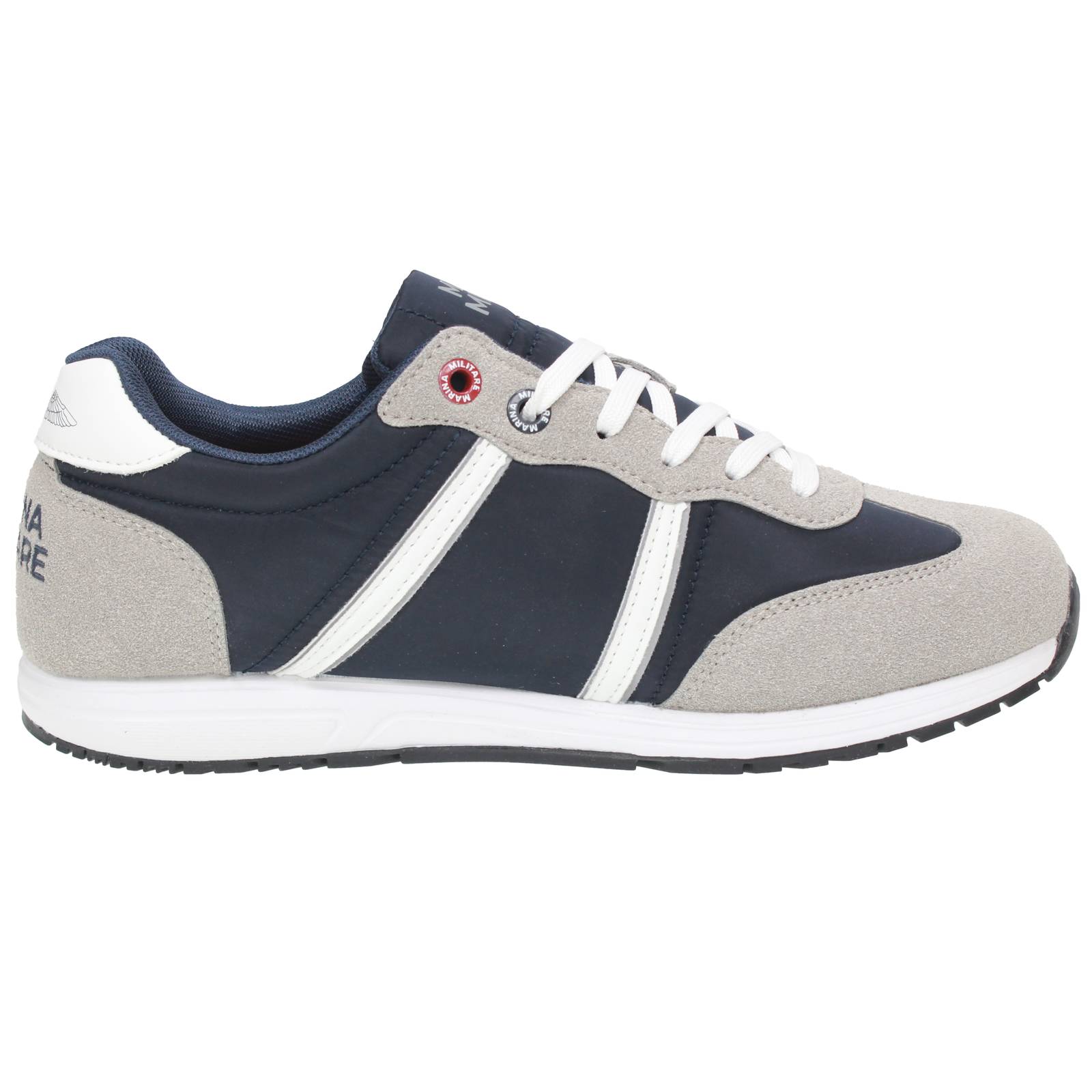 MARINA MILITARE Sneakers basses avec mousse à mémoire de forme Homme gris Photo 2