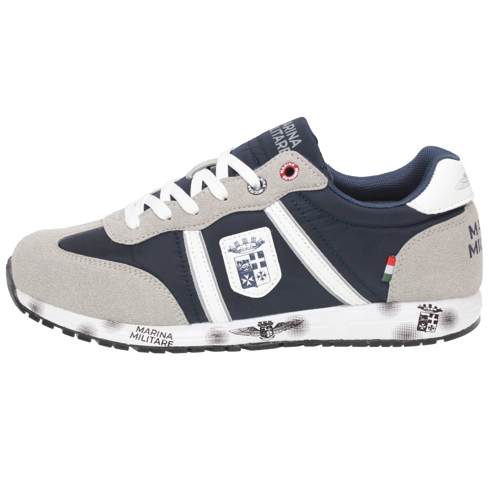 MARINA MILITARE Sneakers basses avec mousse à mémoire de forme Homme gris Photo 3