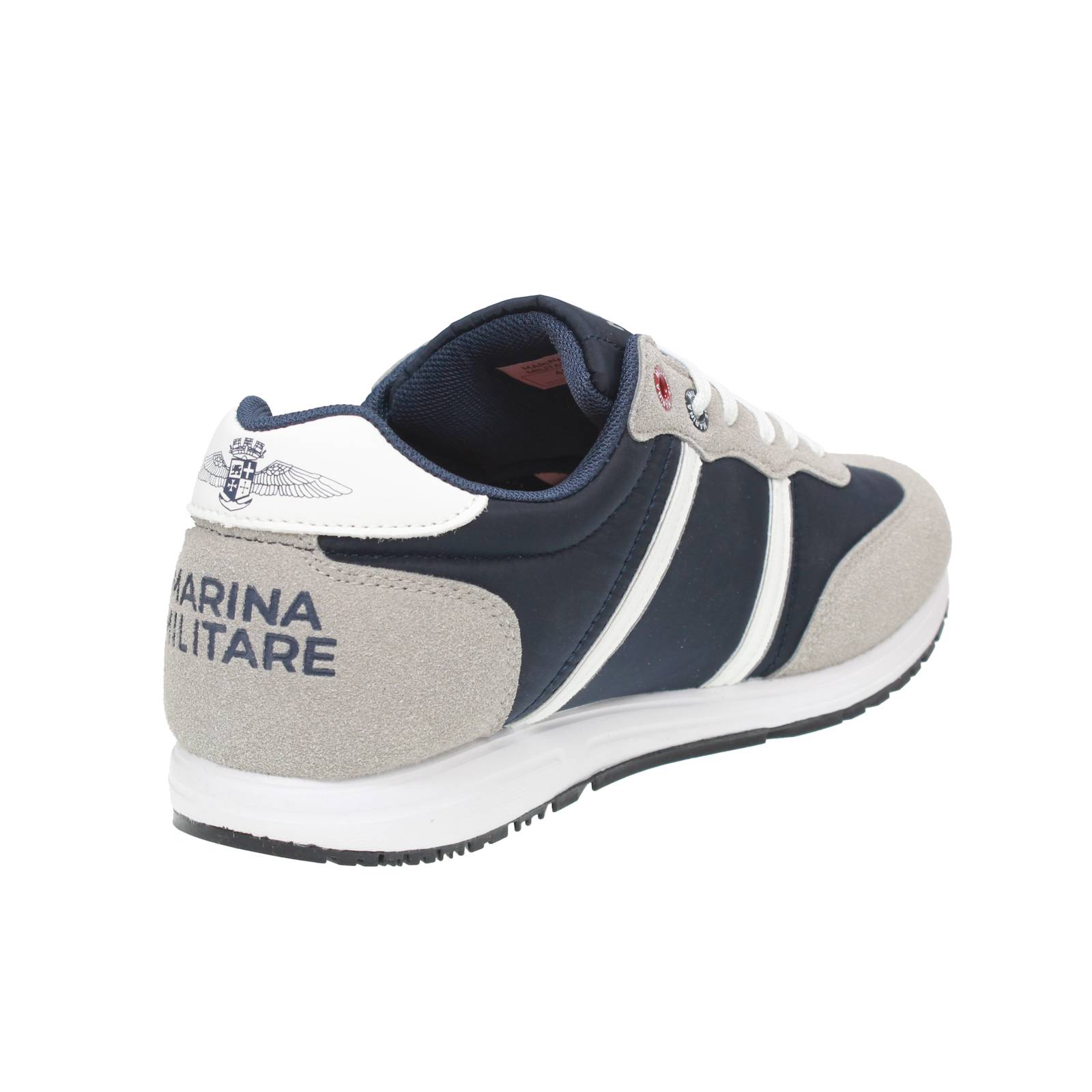 MARINA MILITARE Sneakers basses avec mousse à mémoire de forme Homme gris Photo 4